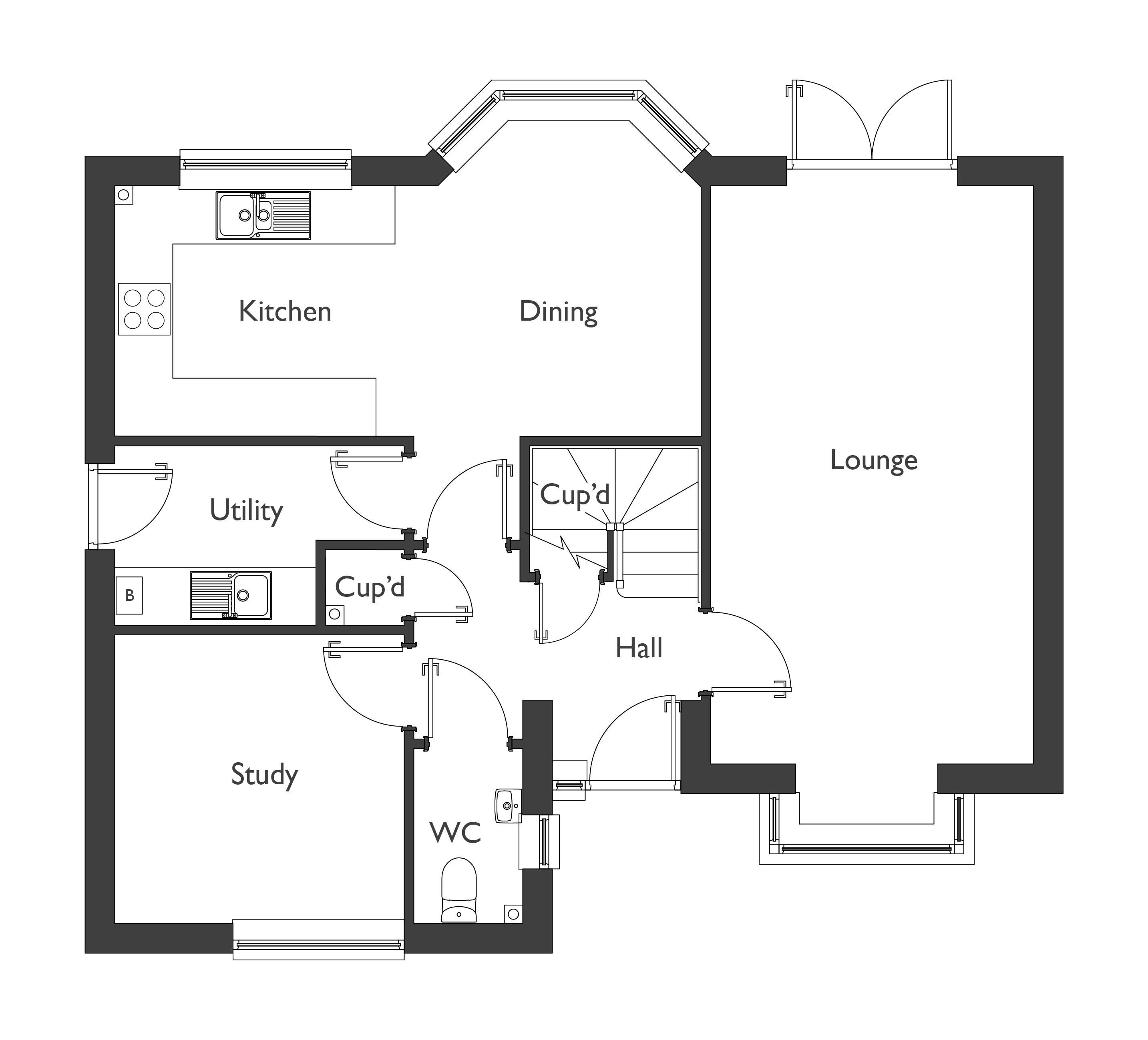 Lodge Lane, Blundeston, Lowestoft NR32, 4 bedroom detached house for