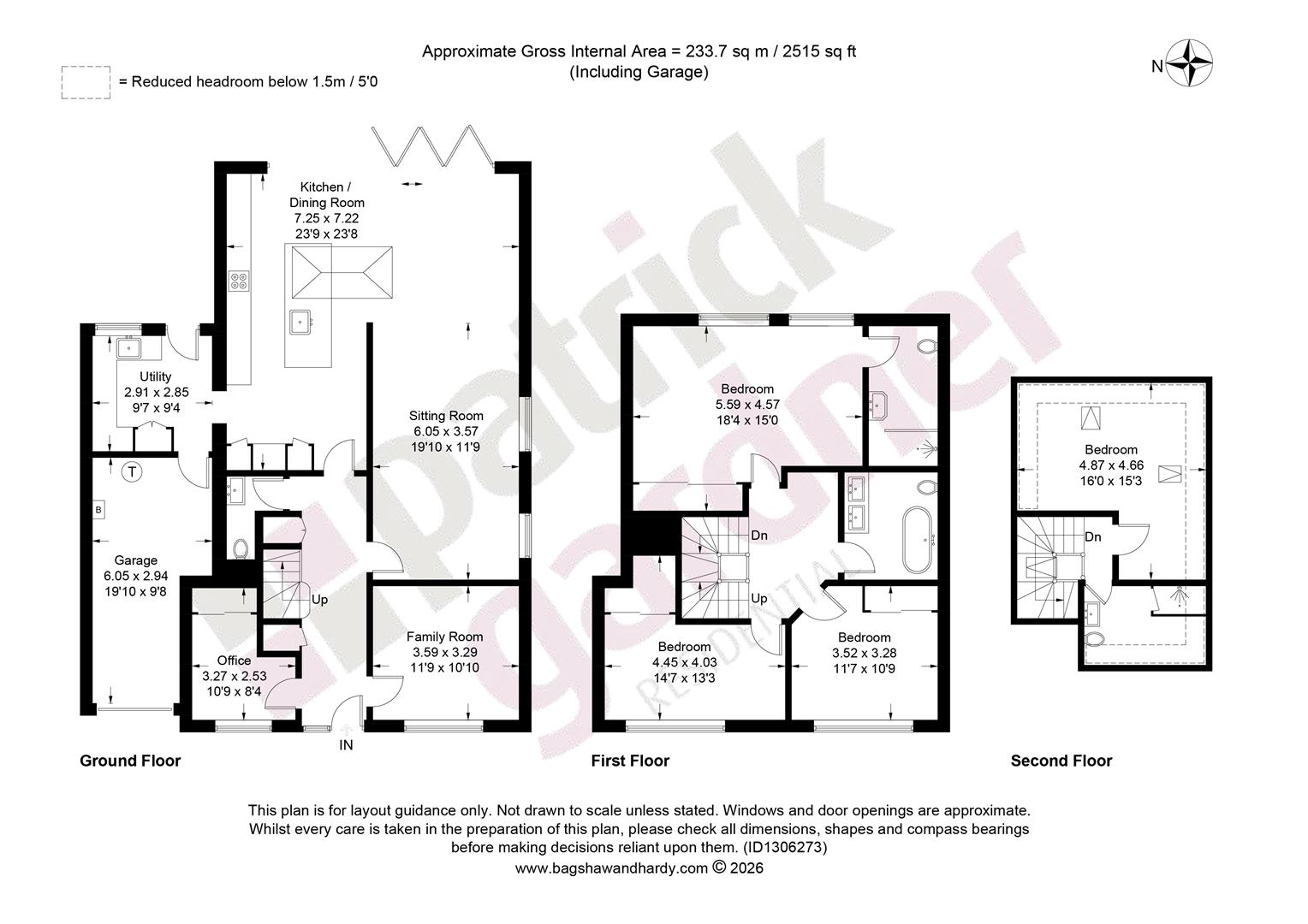 Hillview 31, Longmead, Guildford floorplan