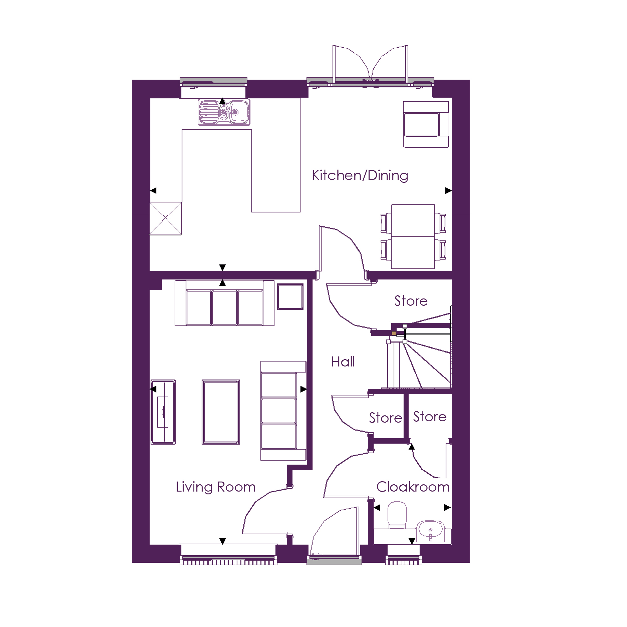 289, Kenyons Lane, Lydiate floorplan