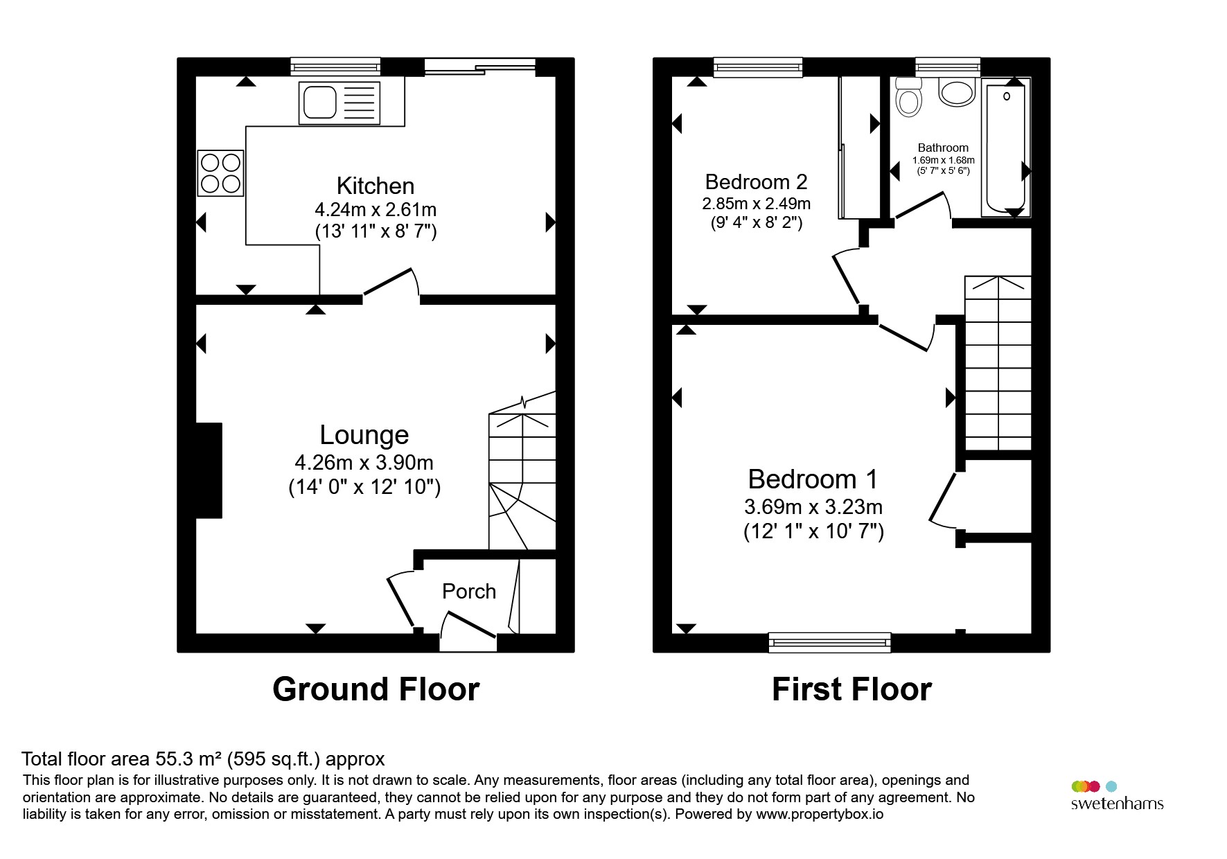 3, Griffin Close, Chester floorplan