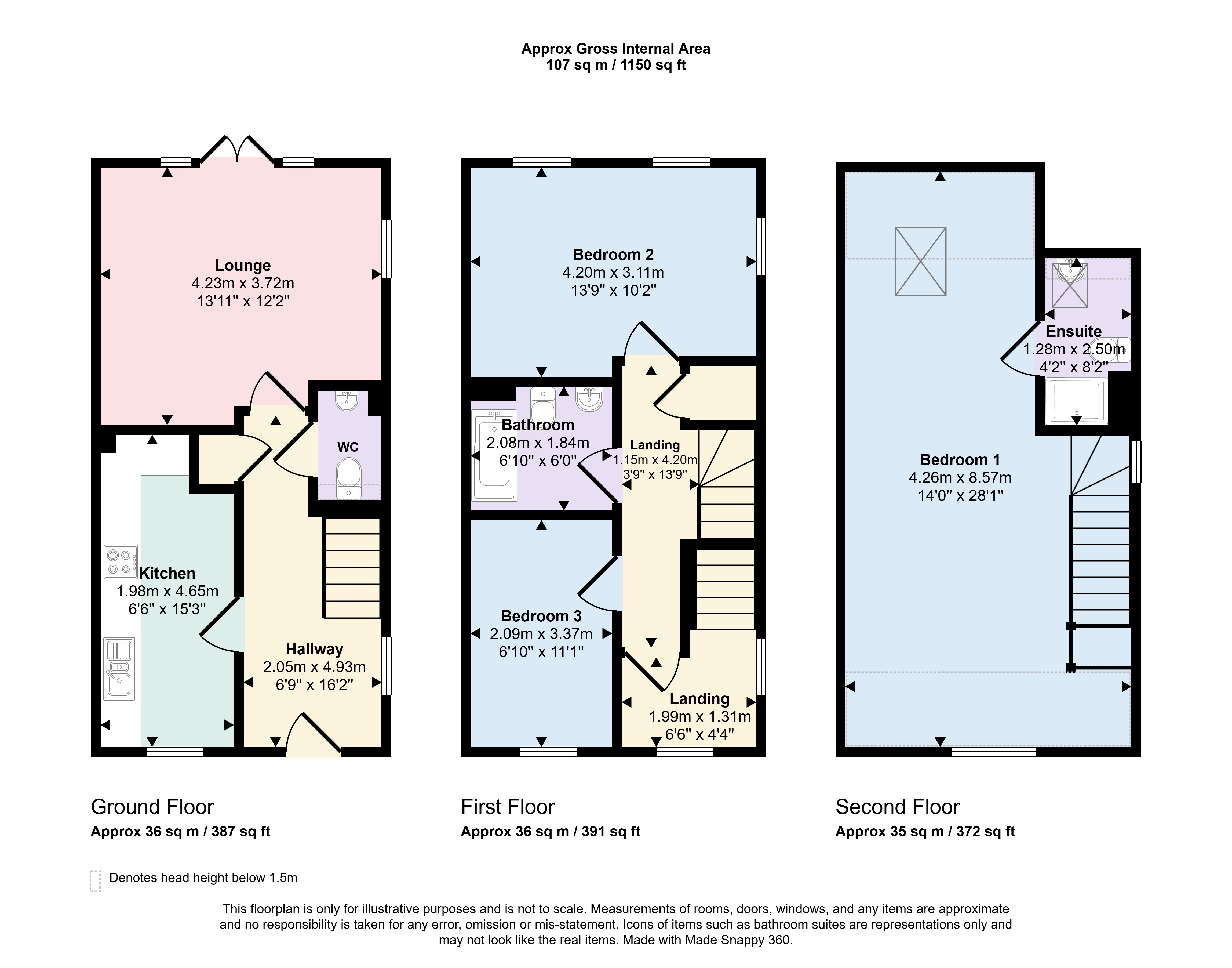 40, Brambling Gardens, Dorset floorplan