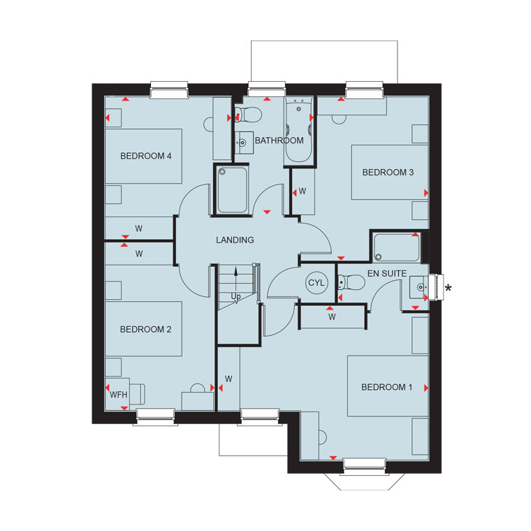 Moor Lane, Ravenfield, Rotherham floorplan