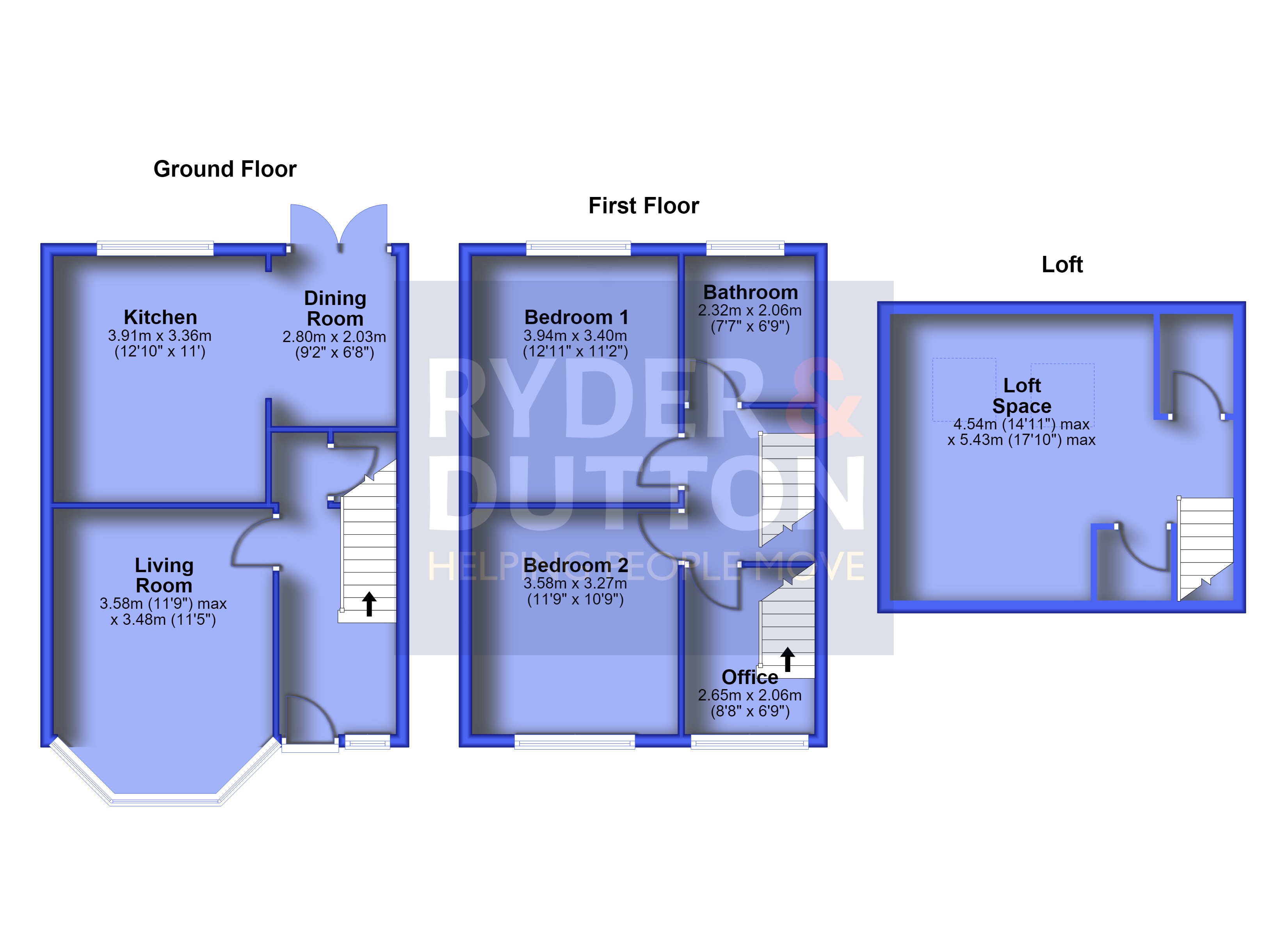 321, Kings Road, Greater Manchester floorplan