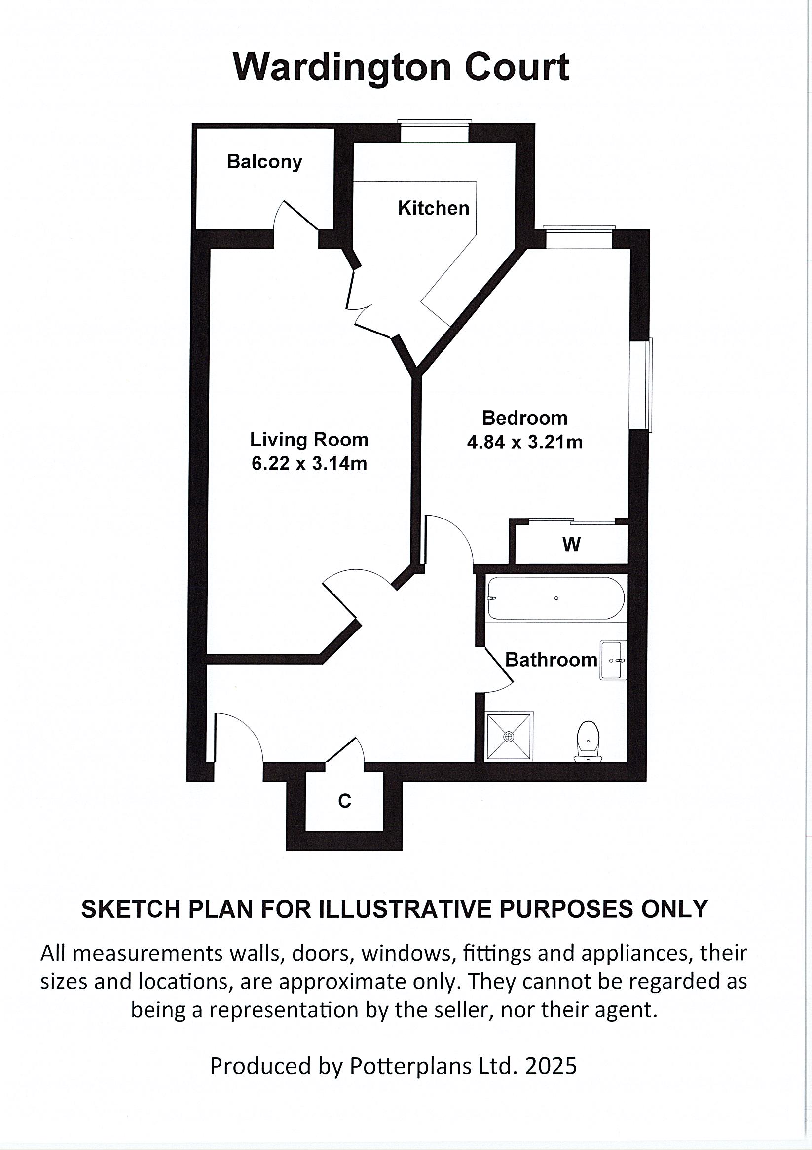 8, Wardington Court, Kingsthorpe floorplan