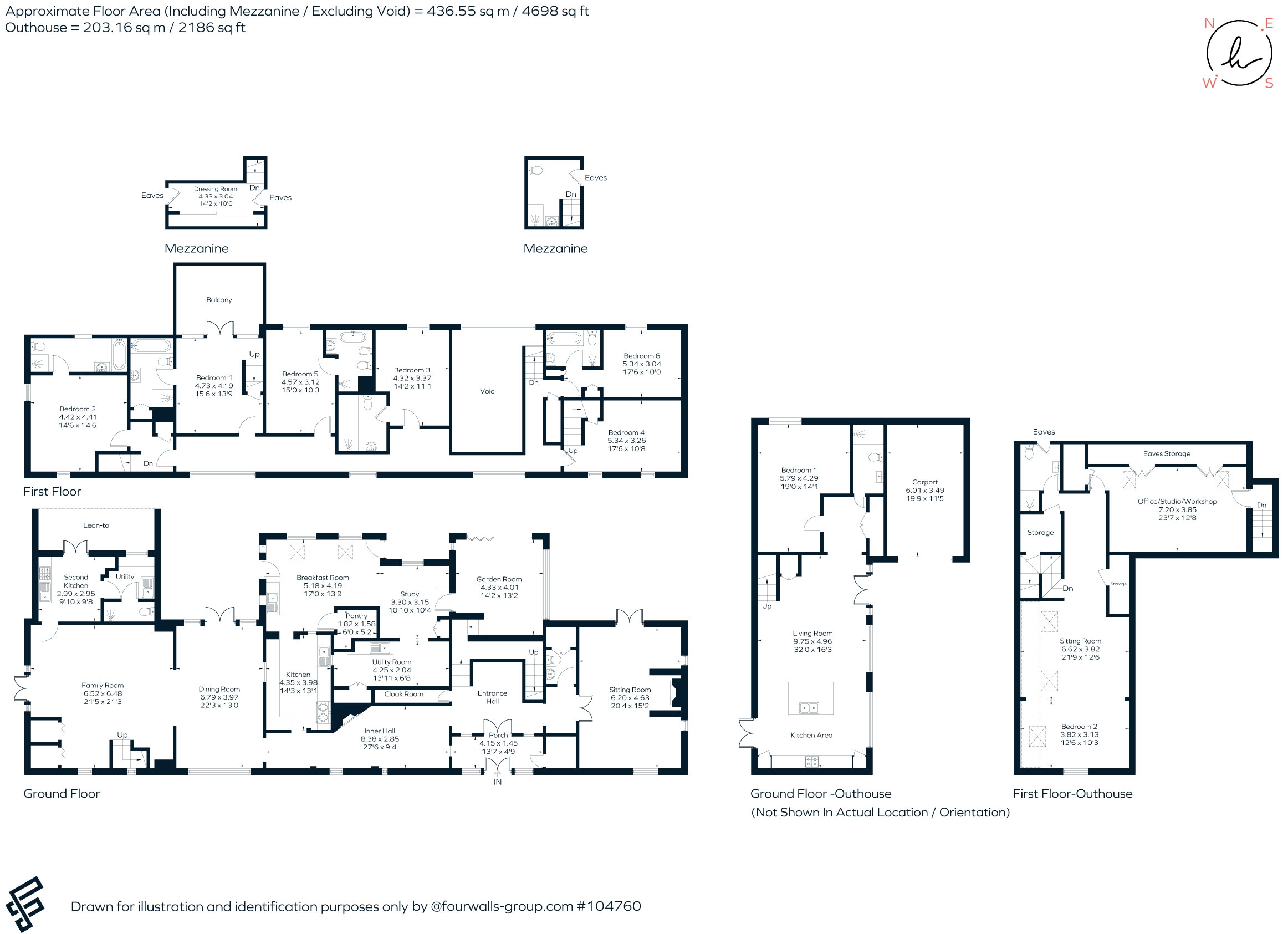 Hilltop Barn, Winterborne Zelston, Blandford Forum floorplan