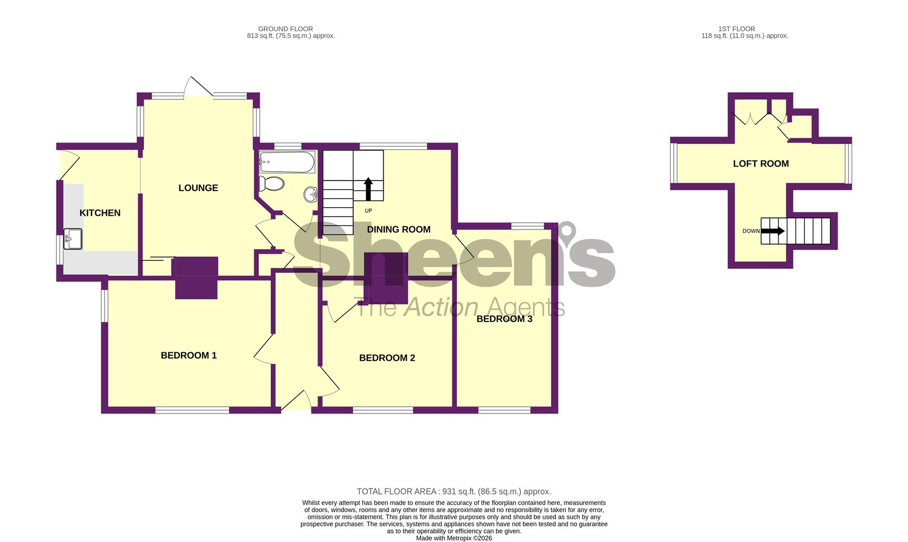 5, Sladburys Lane, Holland-On-Sea floorplan