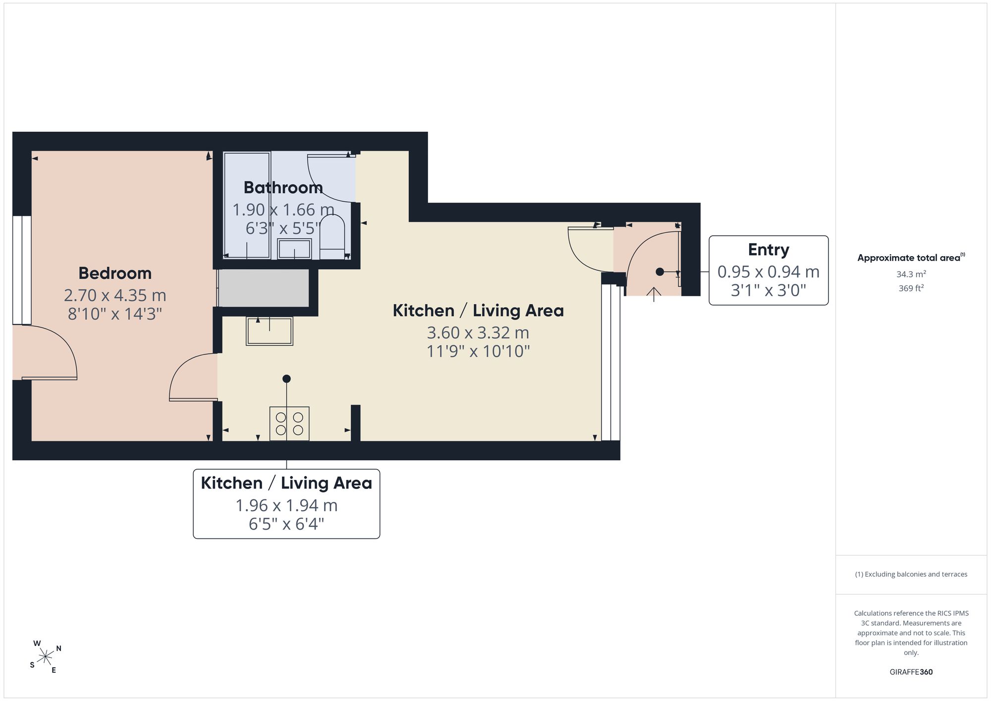 86 Abbey Road, Manchester floorplan