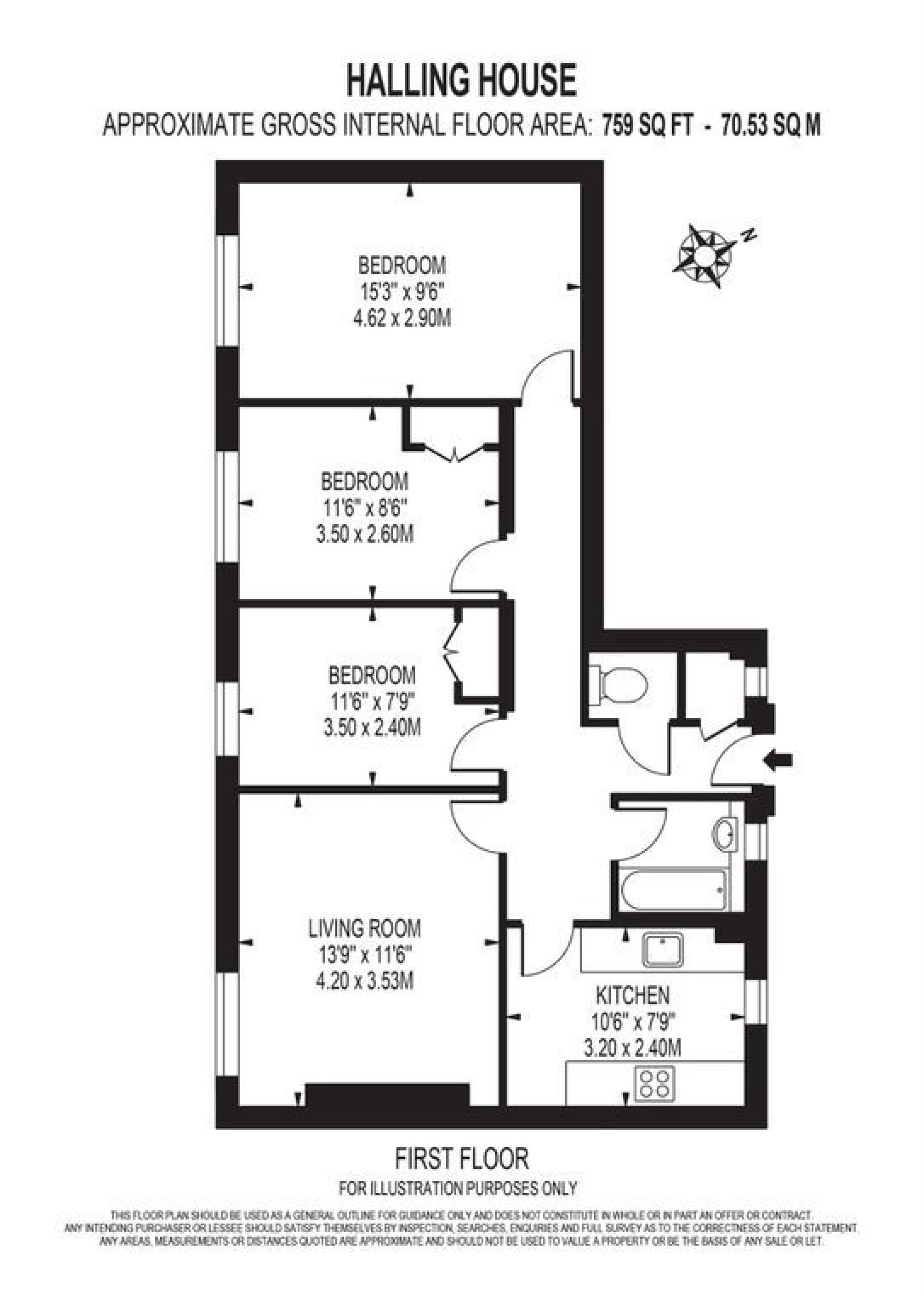 Four Halling House, Halling House, London Bridge floorplan