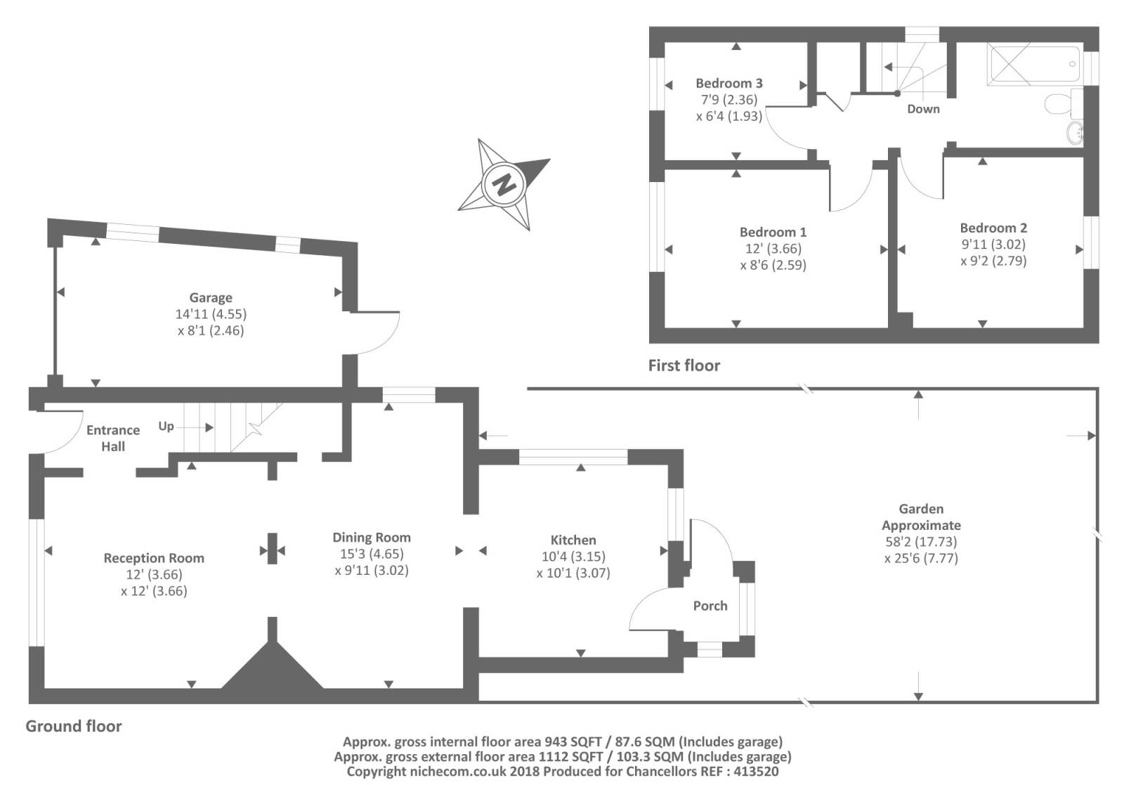 3 Bedrooms Semi-detached house for sale in Buckingham Crescent, Bicester OX26