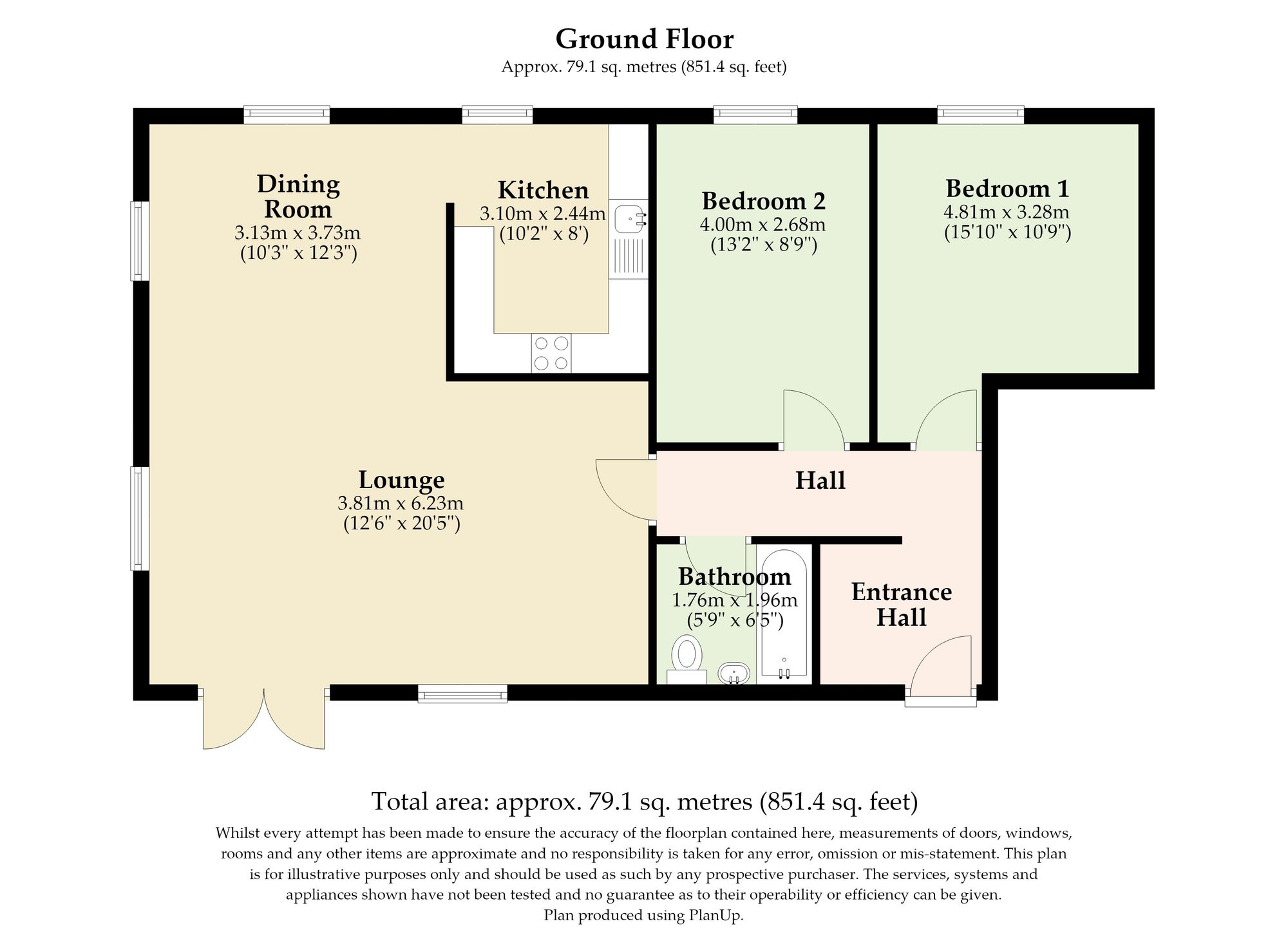 16 Cherry Tree Court, Diss floorplan