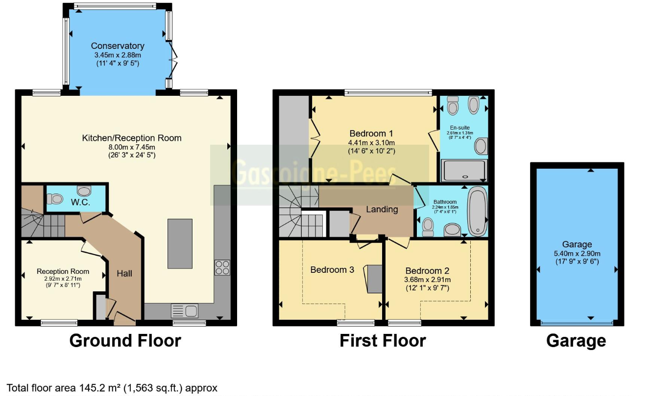9, Summer Close, West Byfleet floorplan