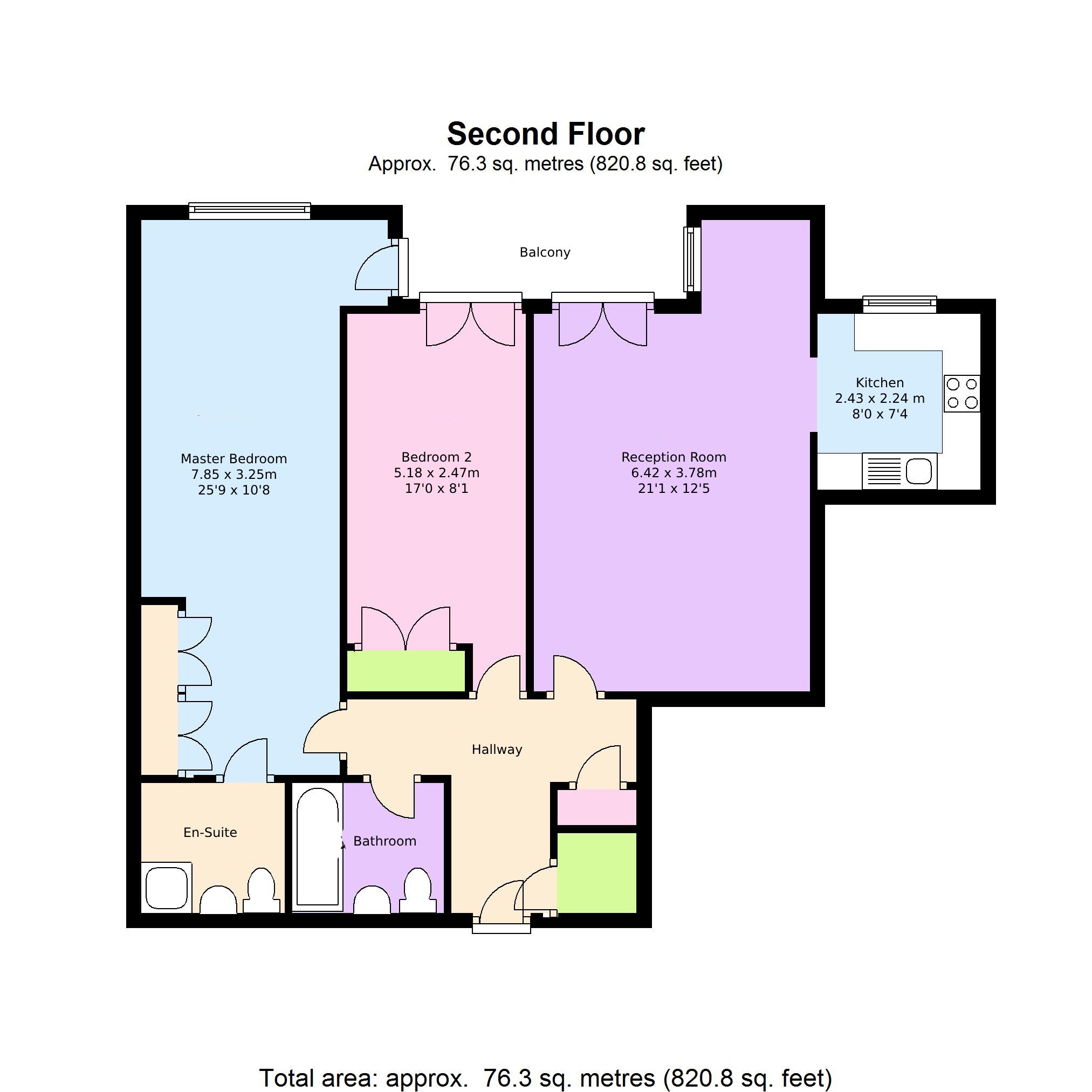 Shacketon Court, London floorplan