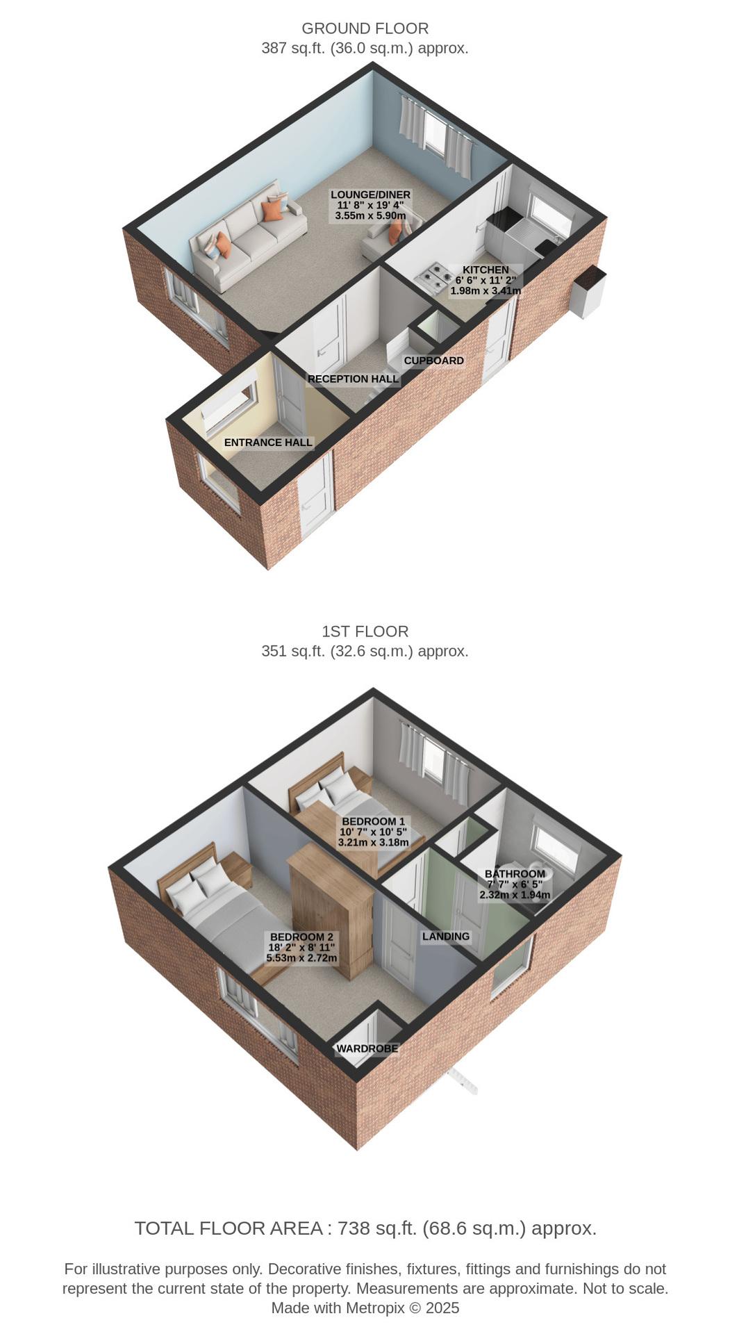 7 Buxton Close, Cromer floorplan