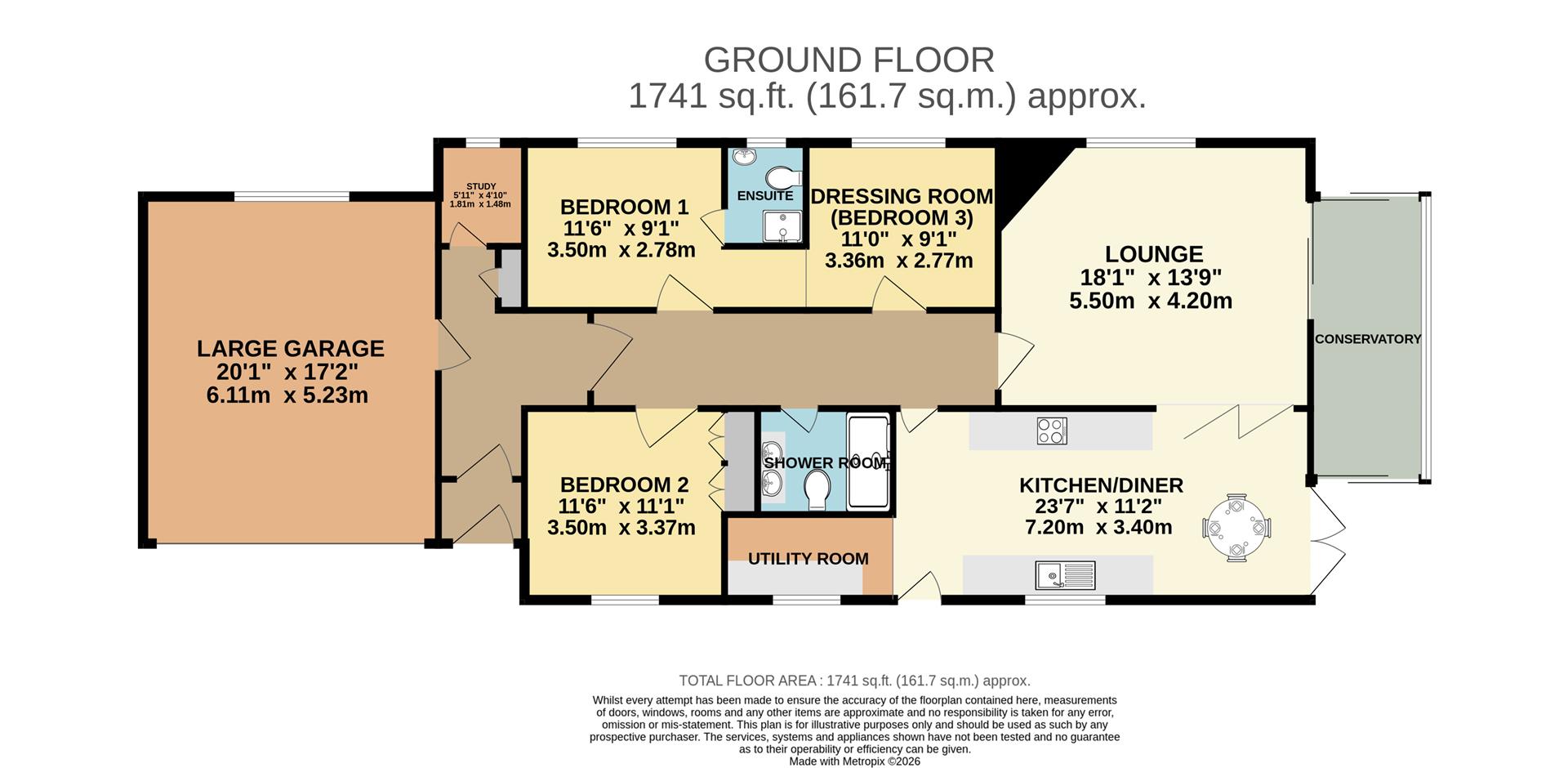 39, Huccaby Close, Brixham floorplan