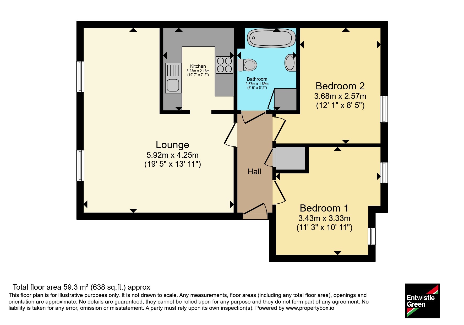 4, Bonnington Close, Merseyside floorplan