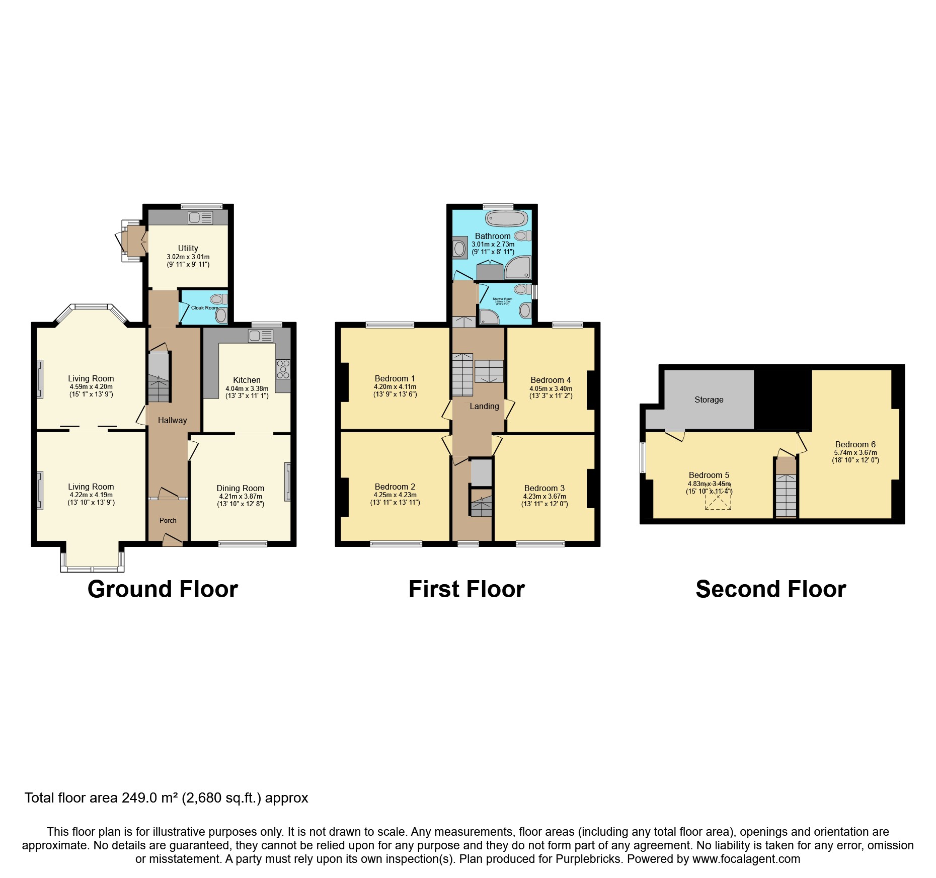 53, Lichfield Road, Walsall floorplan