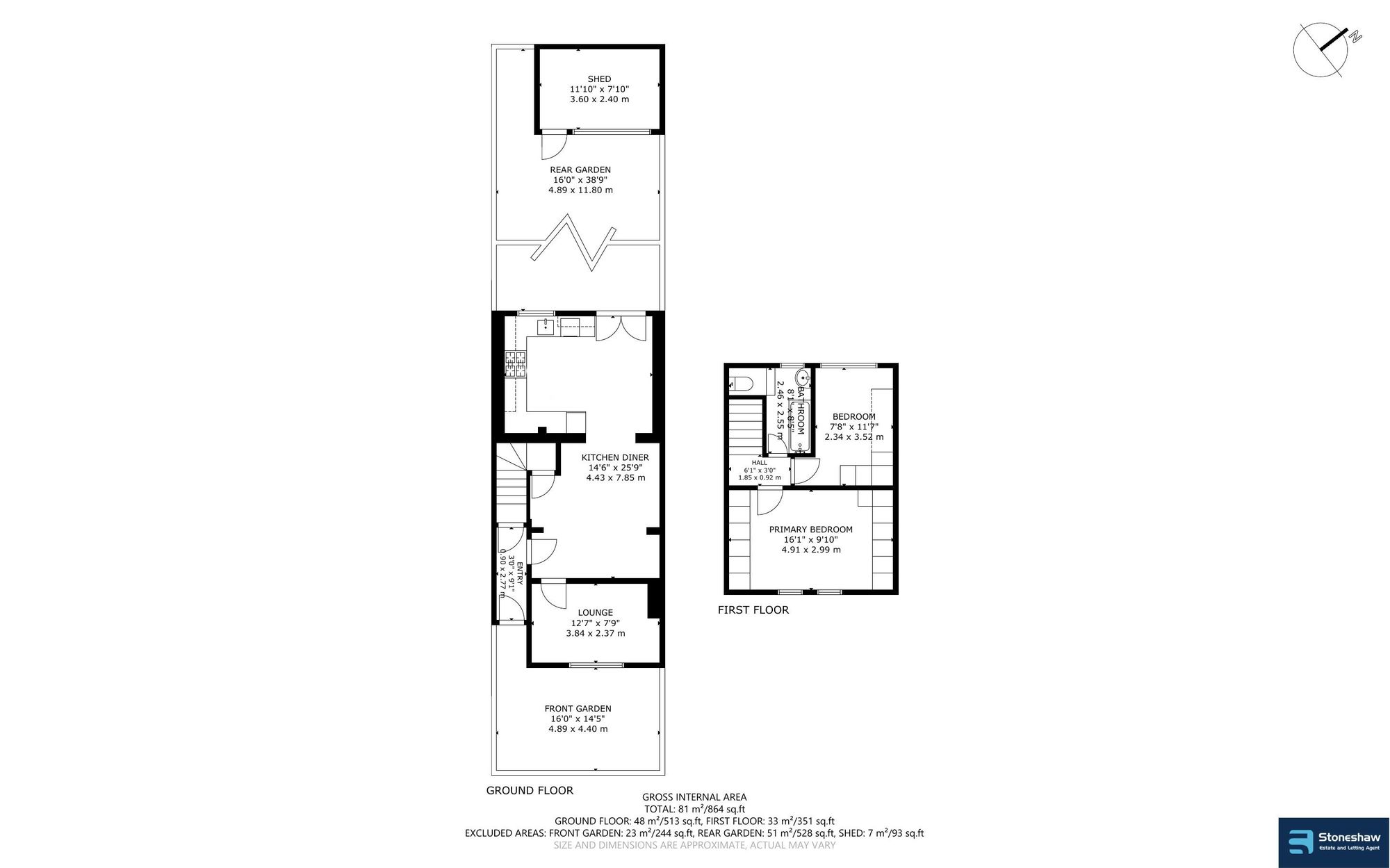 17 Monmouth Road, Dagenham floorplan