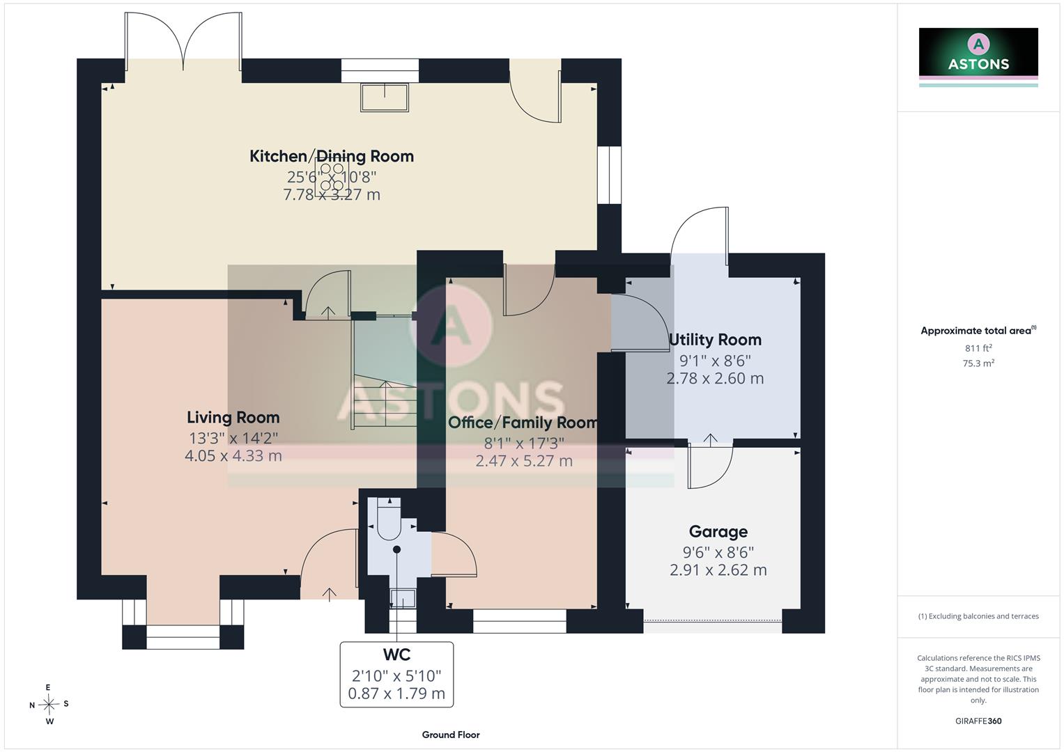 25, Langstone Close, Maidenbower floorplan
