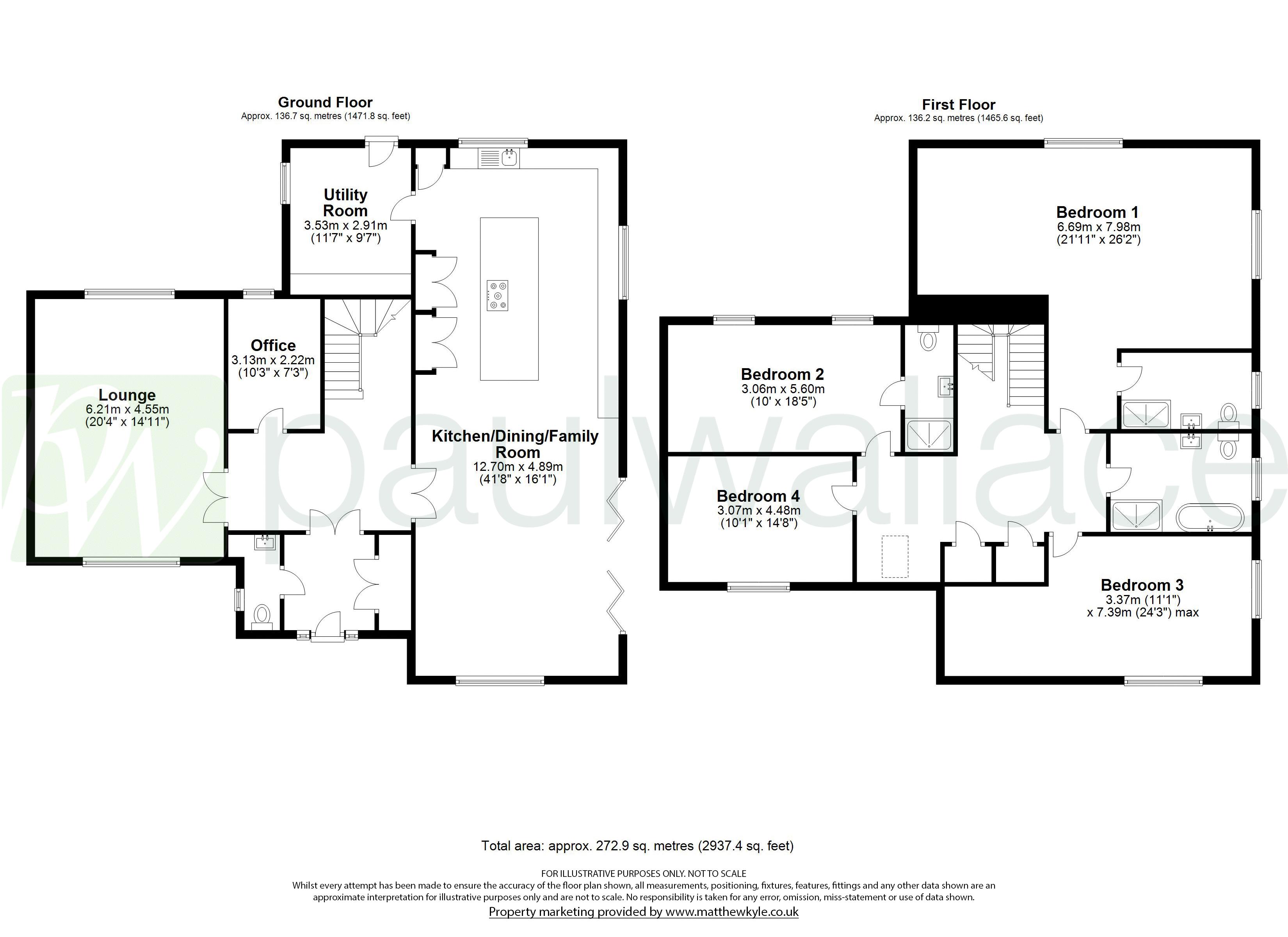 Victoria House, Laundry Lane, Nazeing floorplan