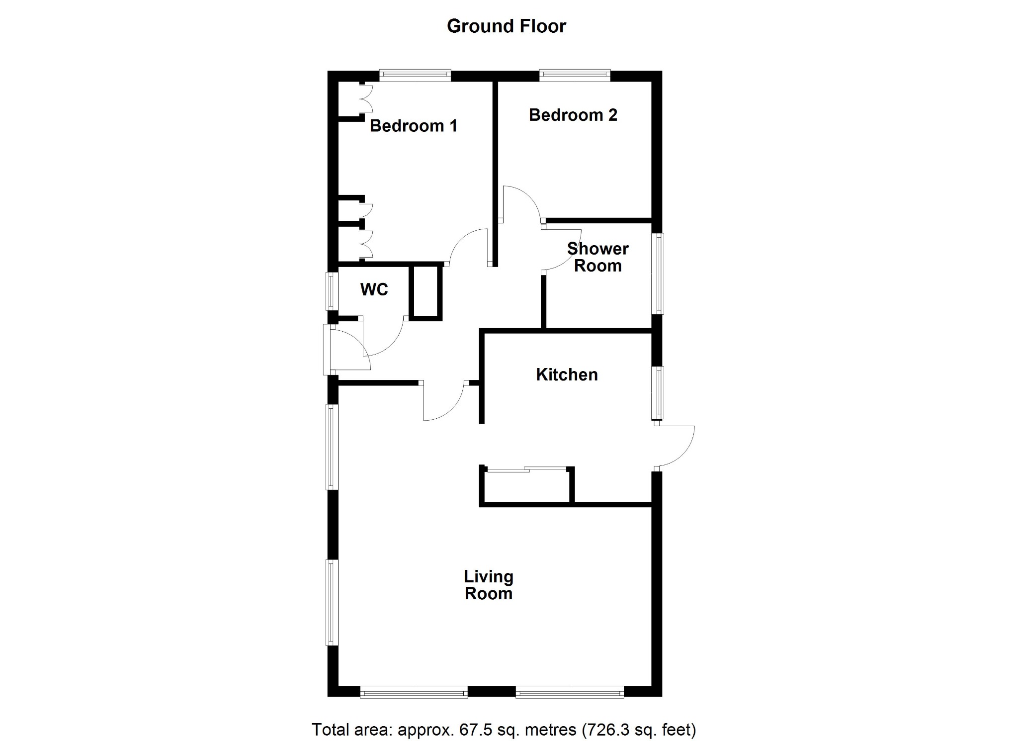 27a Freeways, Selsey, Chichester floorplan
