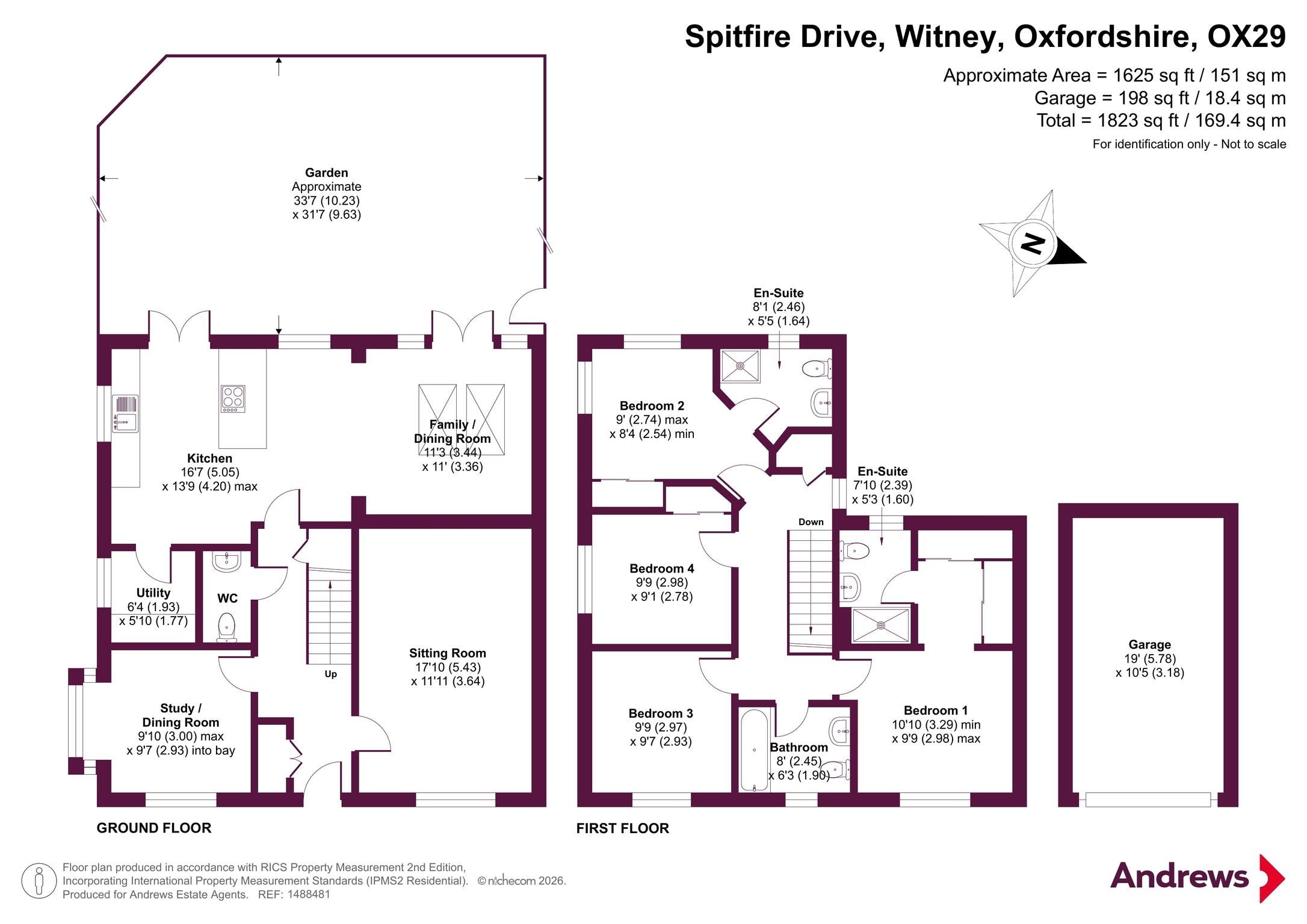 8, Spitfire Drive, Oxfordshire floorplan