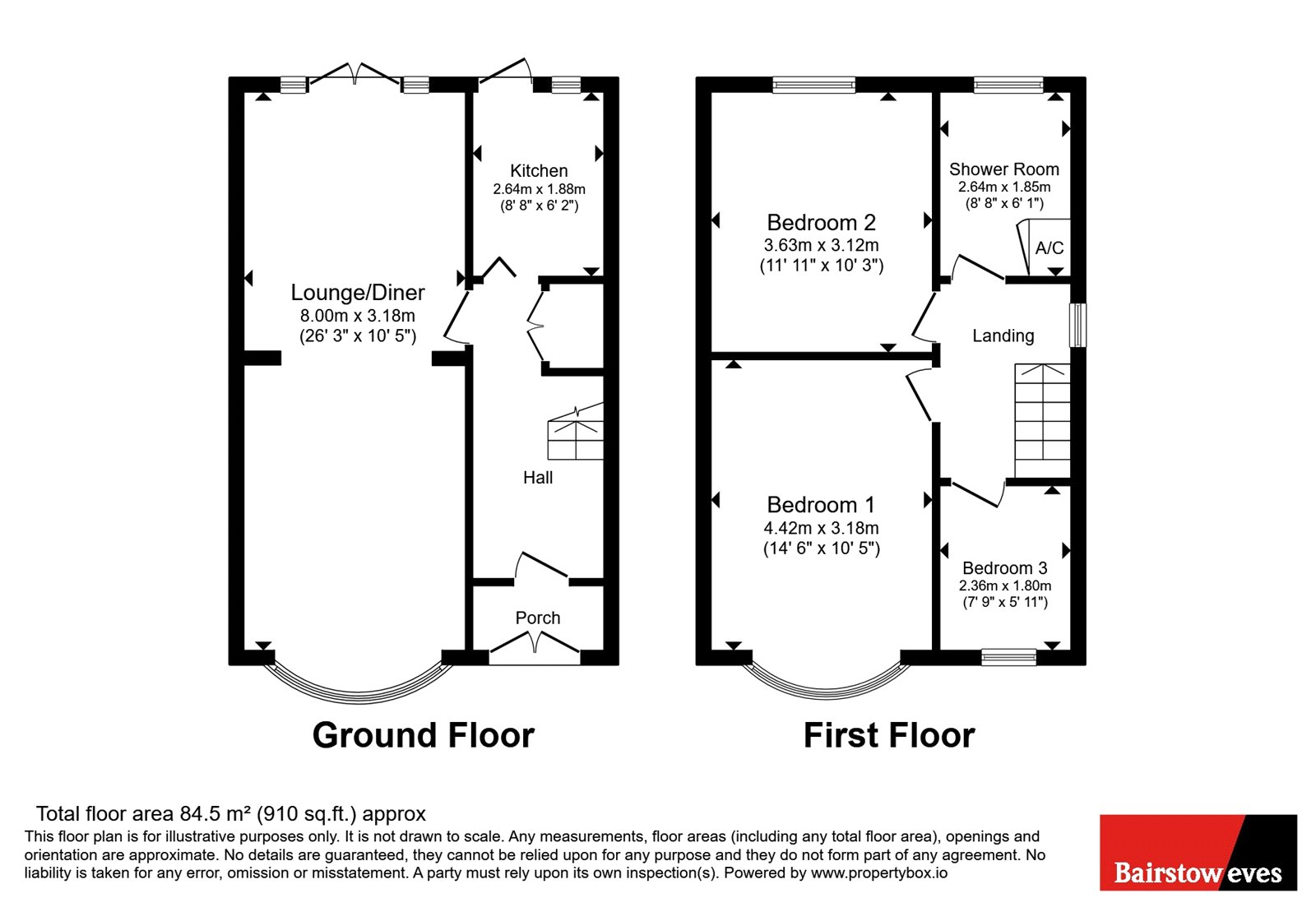 6, Hall Drive, West Midlands floorplan