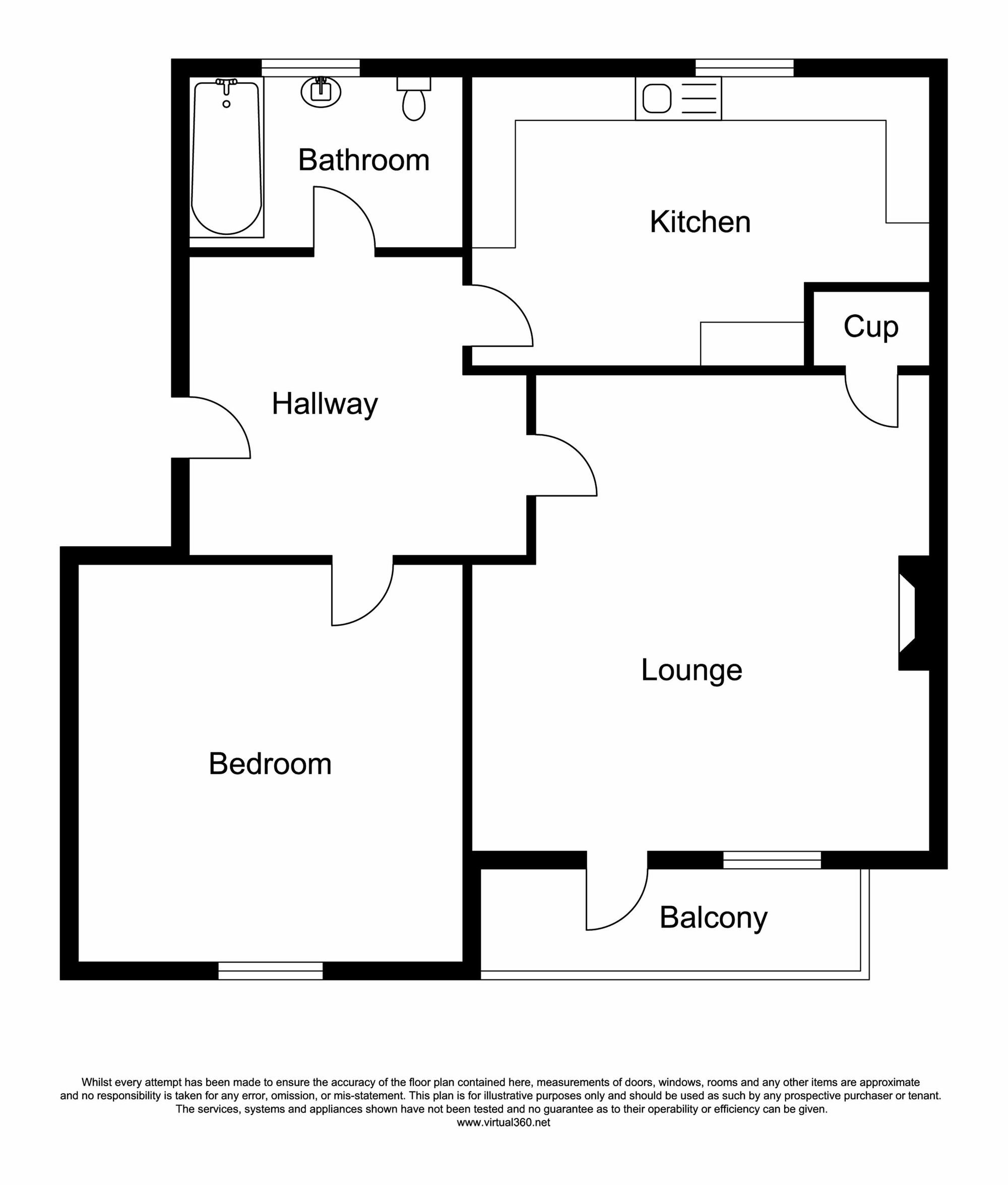 3 Mildenhall House Redcar Road, Romford floorplan