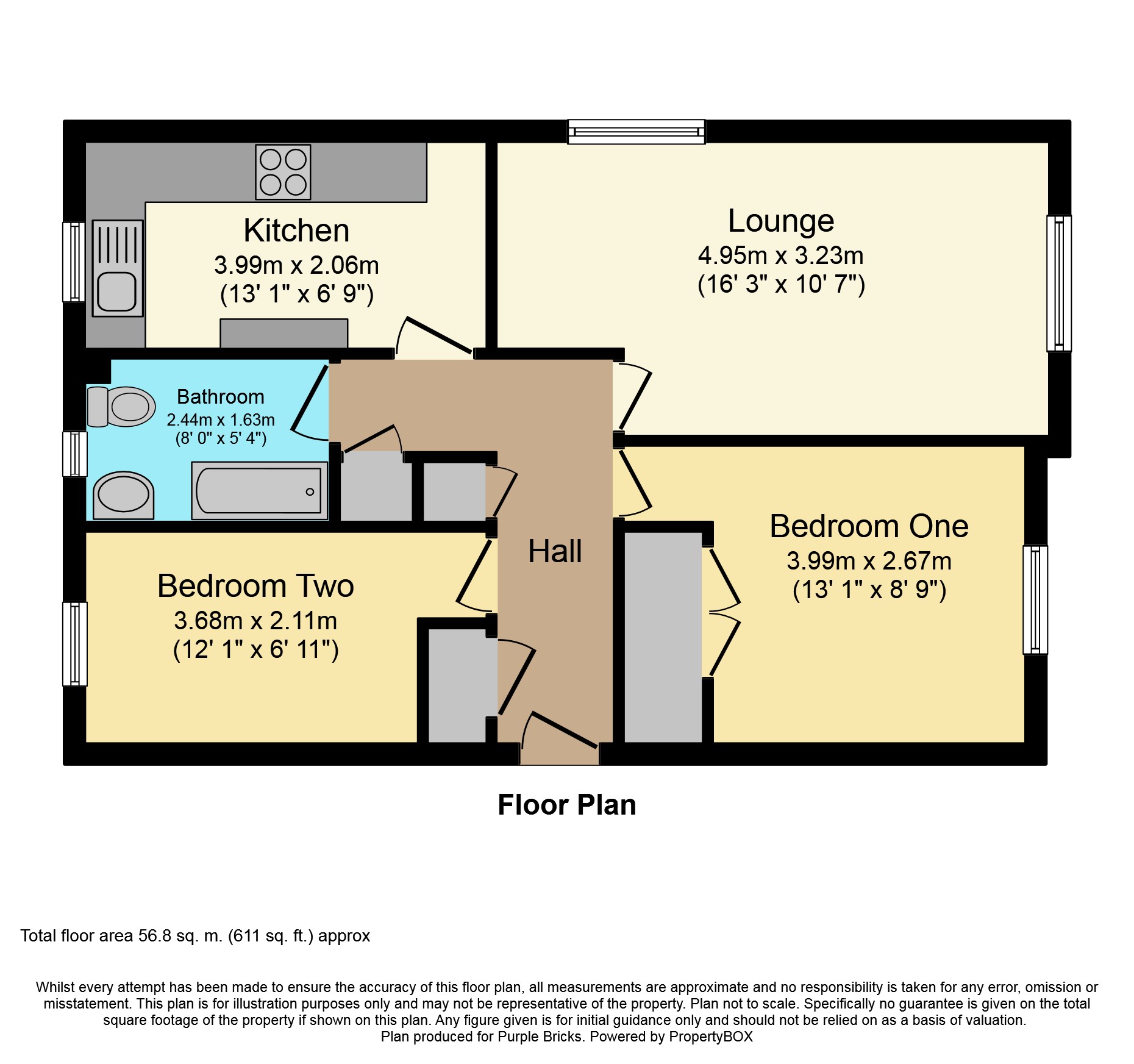 2 Bedrooms Flat for sale in Bishops Close, Basildon SS13