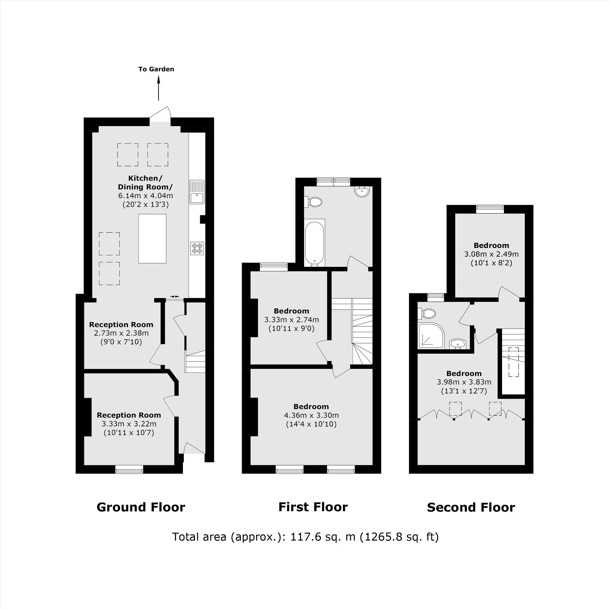 89, Norman Road, London floorplan