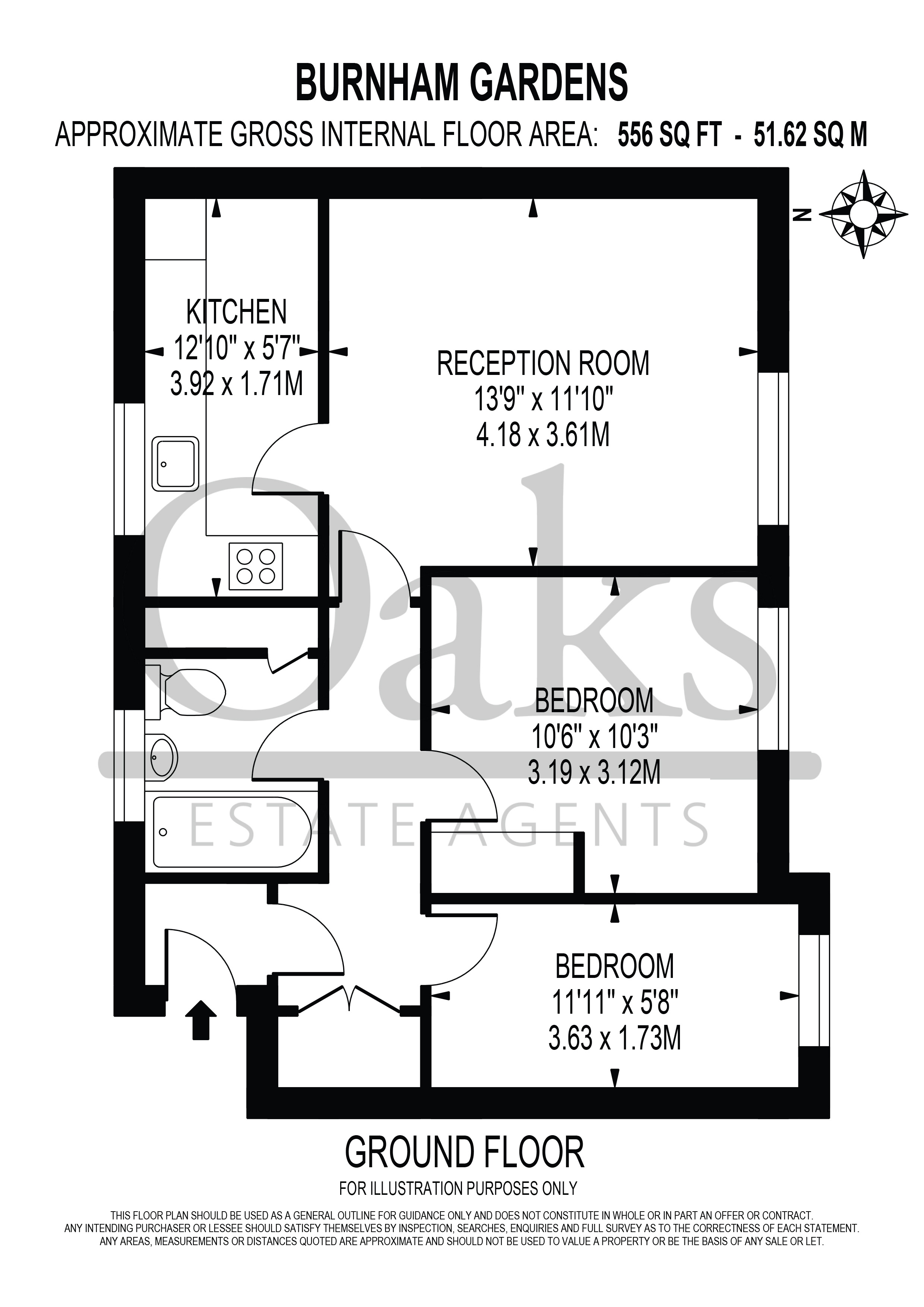 22, Burnham Gardens, Surrey floorplan