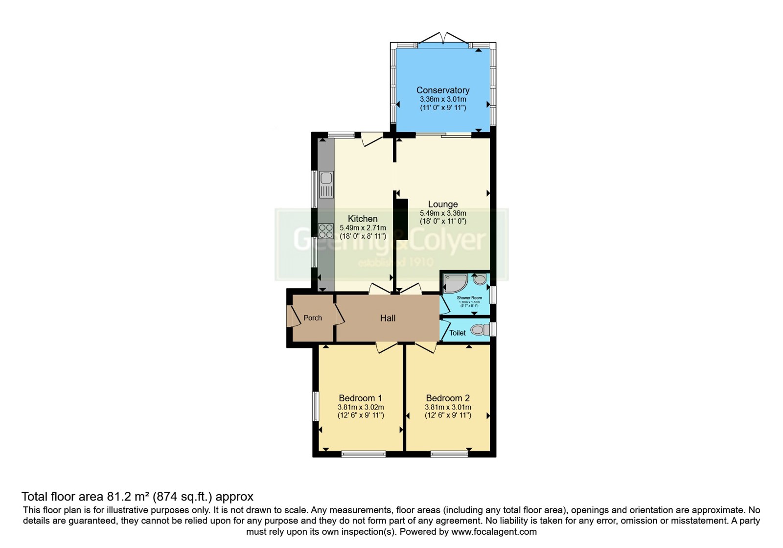 Dunes Road, Greatstone, New Romney, Kent, TN28 floorplan