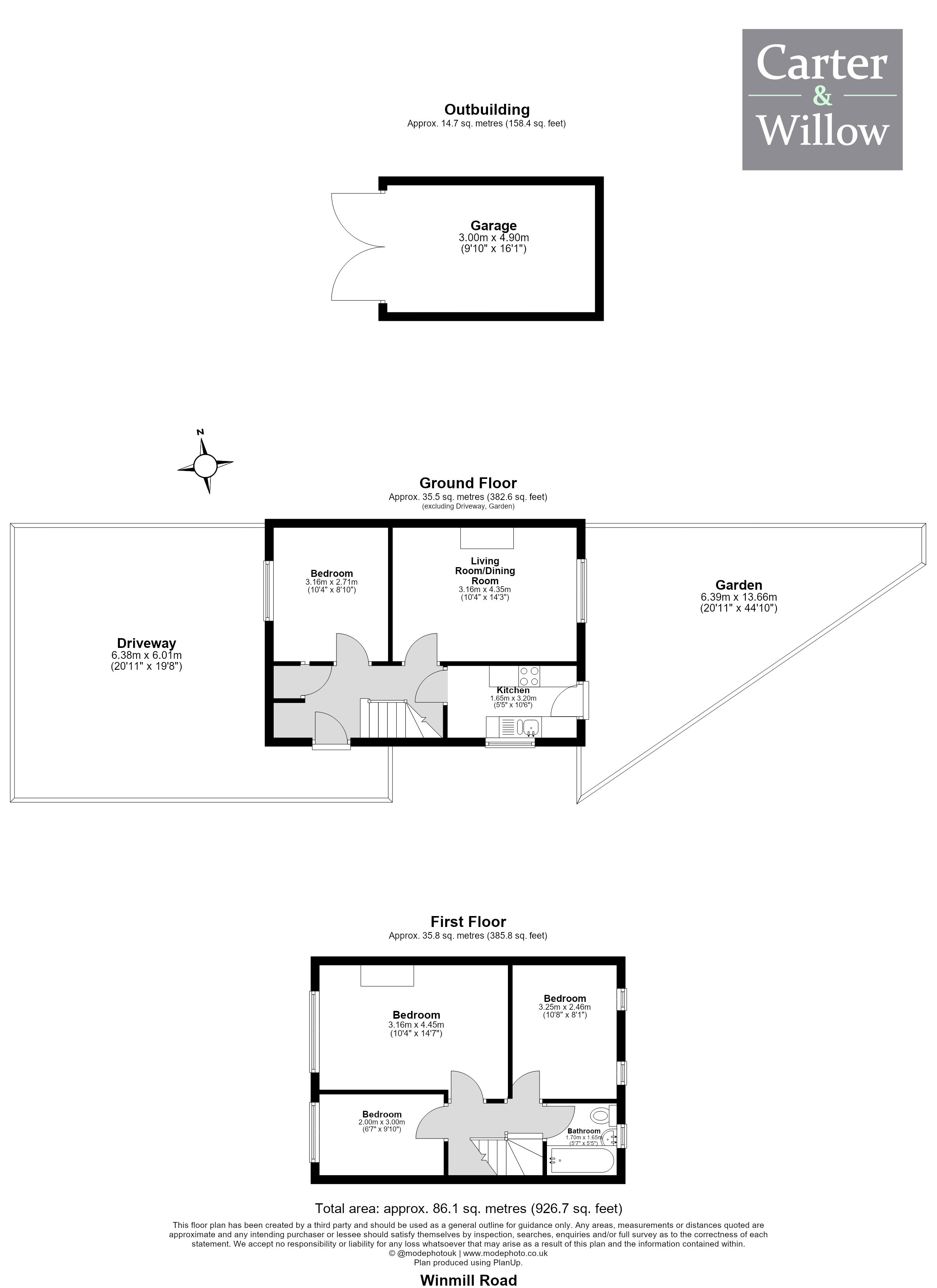 8, Winmill Road, Dagenham floorplan
