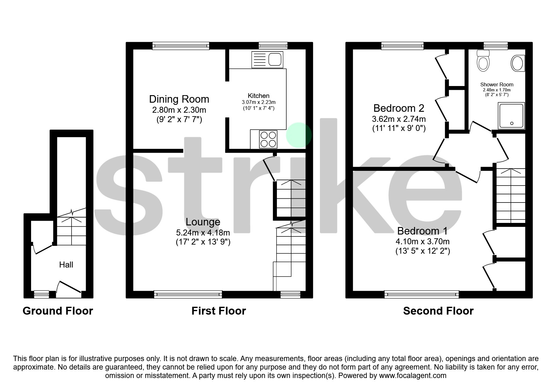 Courtlands Avenue, London SE12, 2 bedroom for sale