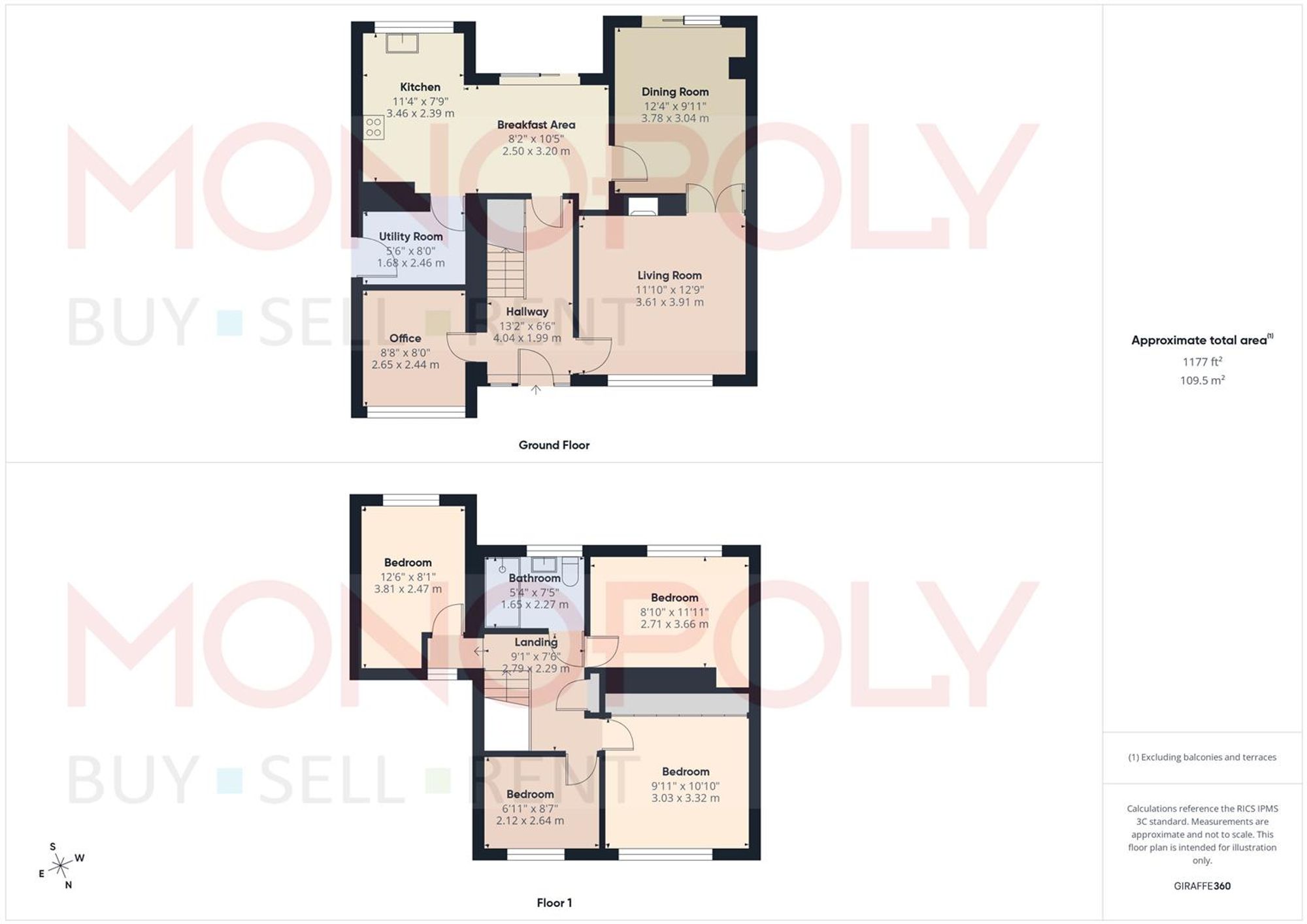 25 Cavendish Square, Wrexham floorplan