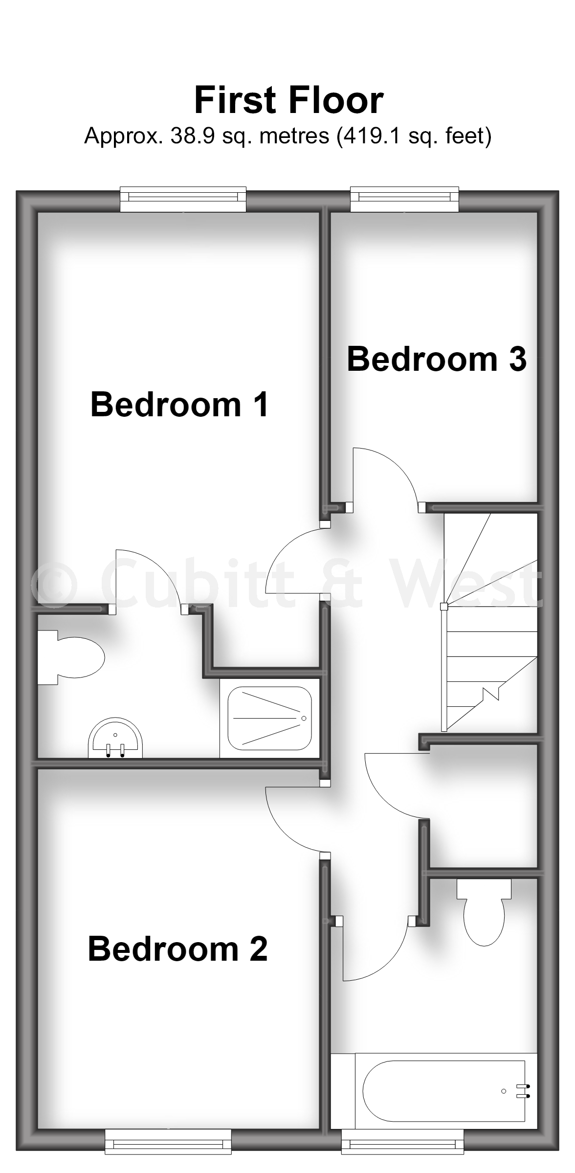 16, Ockenden Road, Littlehampton floorplan