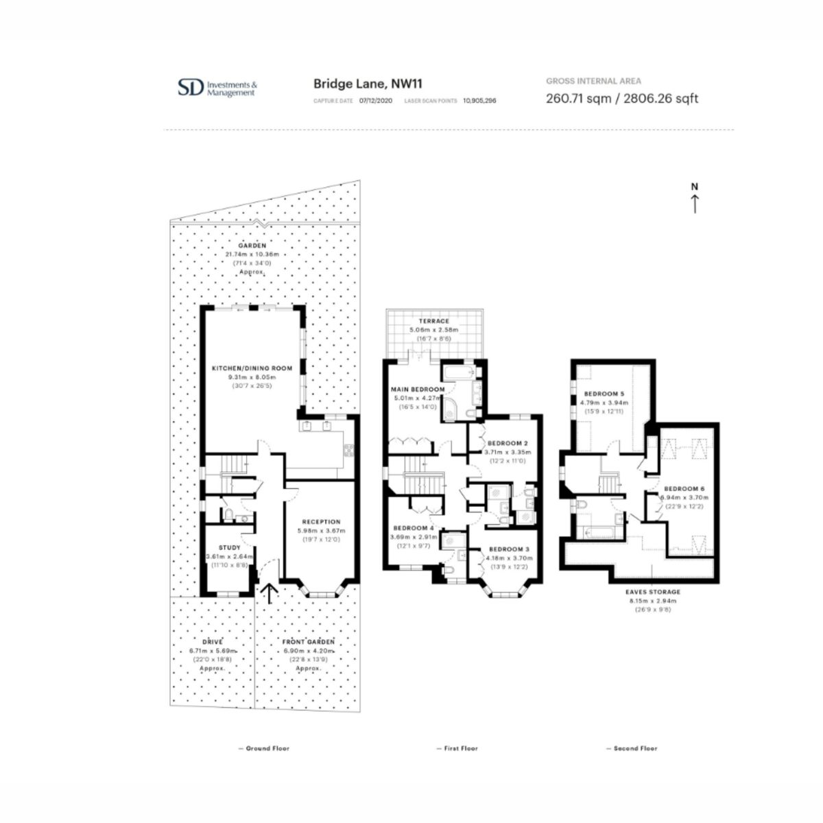 Bridge Lane, London floorplan