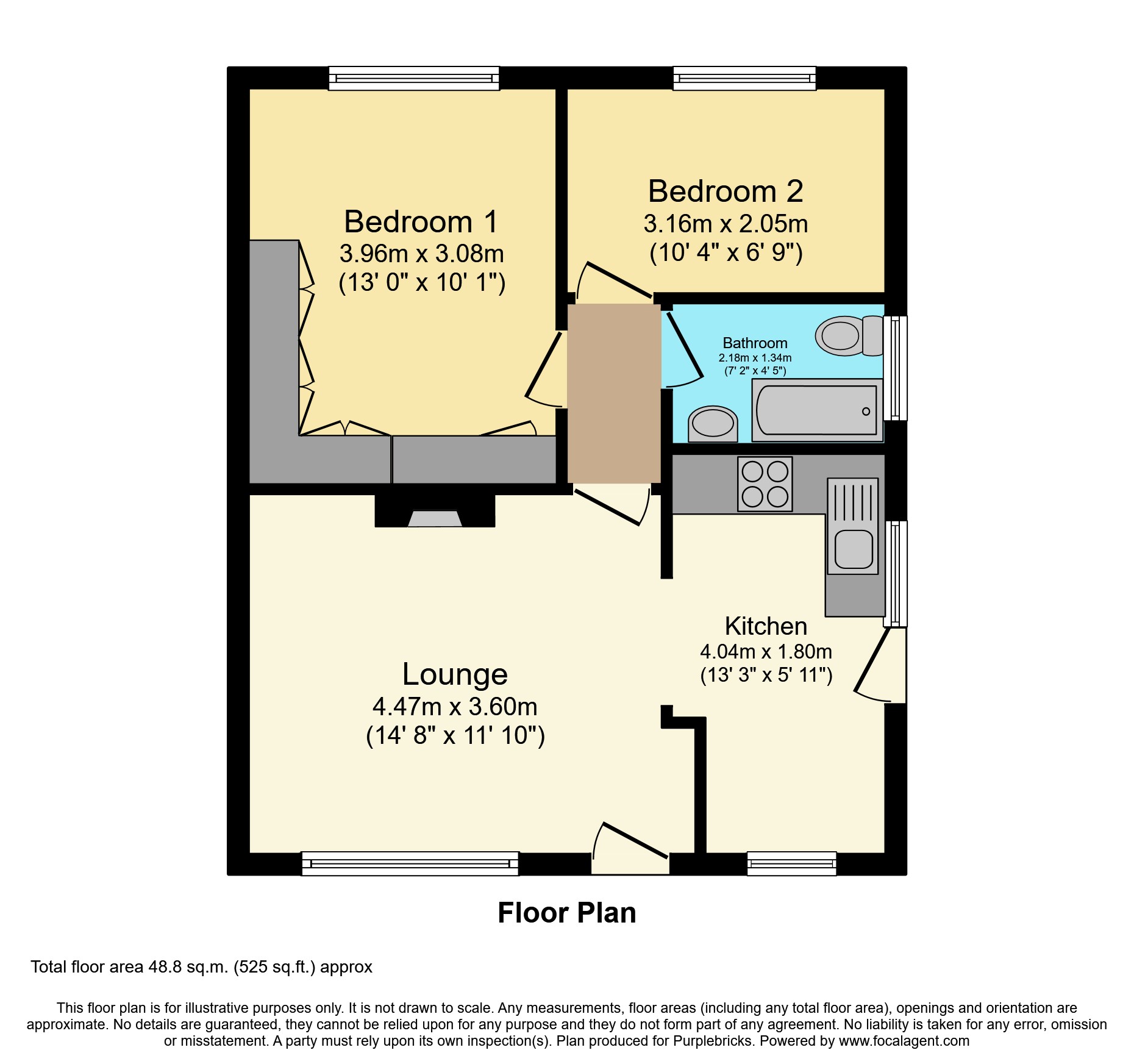 4, Overton Avenue, Prestatyn floorplan