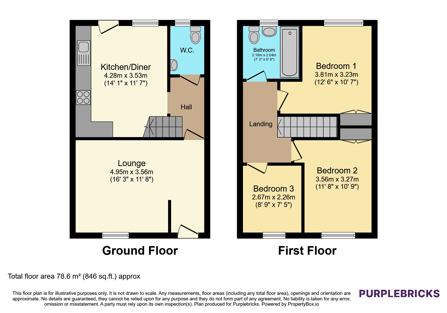27, Pine Grove, Bootle floorplan