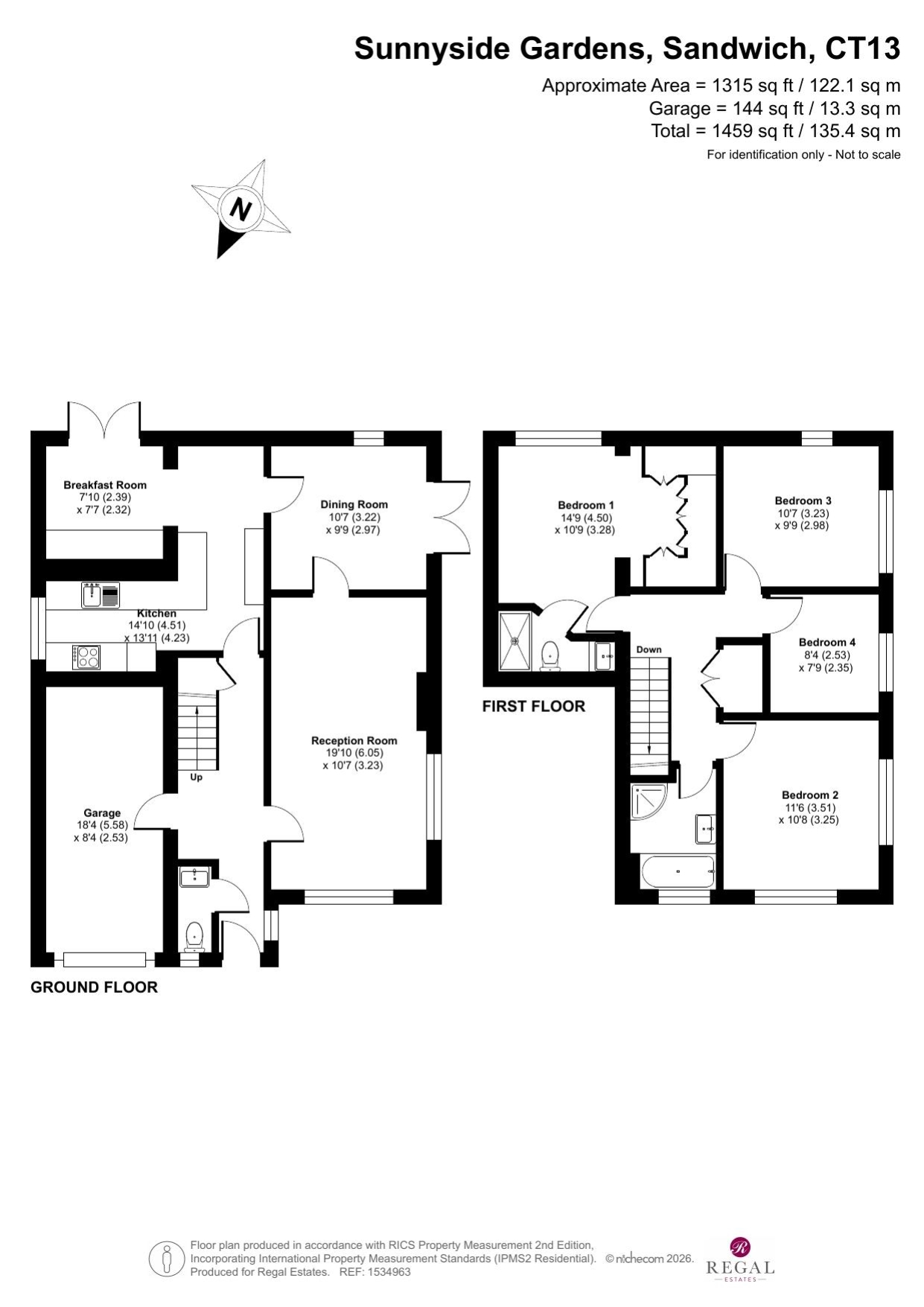 Sunnyside Gardens, Sandwich floorplan