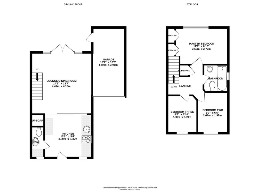 44, Benham Road, Basingstoke floorplan