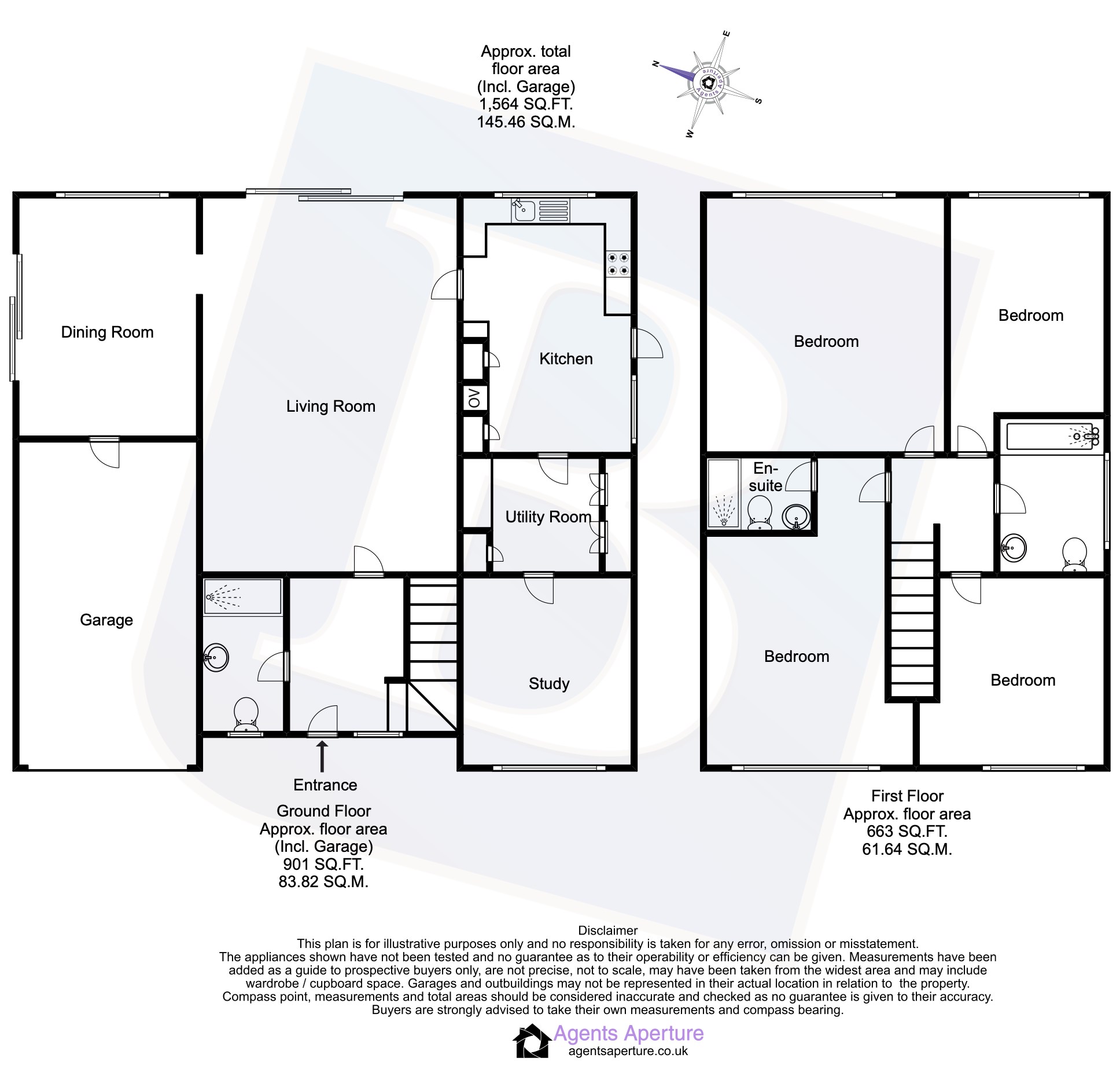 51, Spital Lane, Essex floorplan