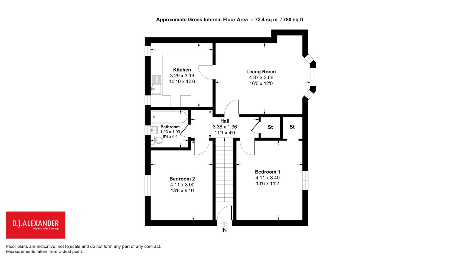 104, Curzon Street, GLASGOW floorplan