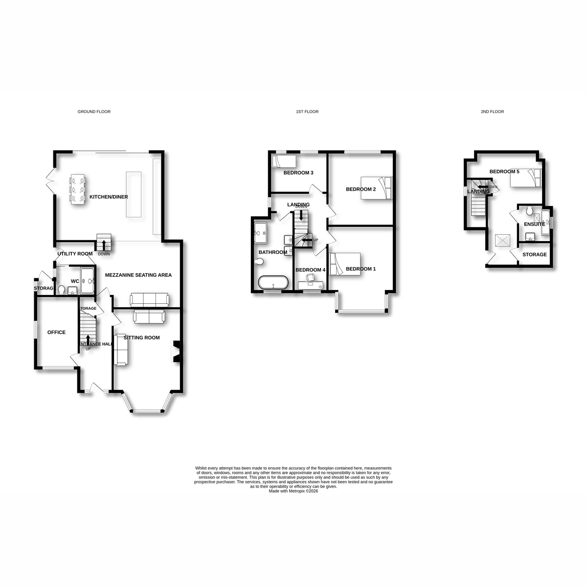 12, The Drive, Westcliff-on-sea floorplan