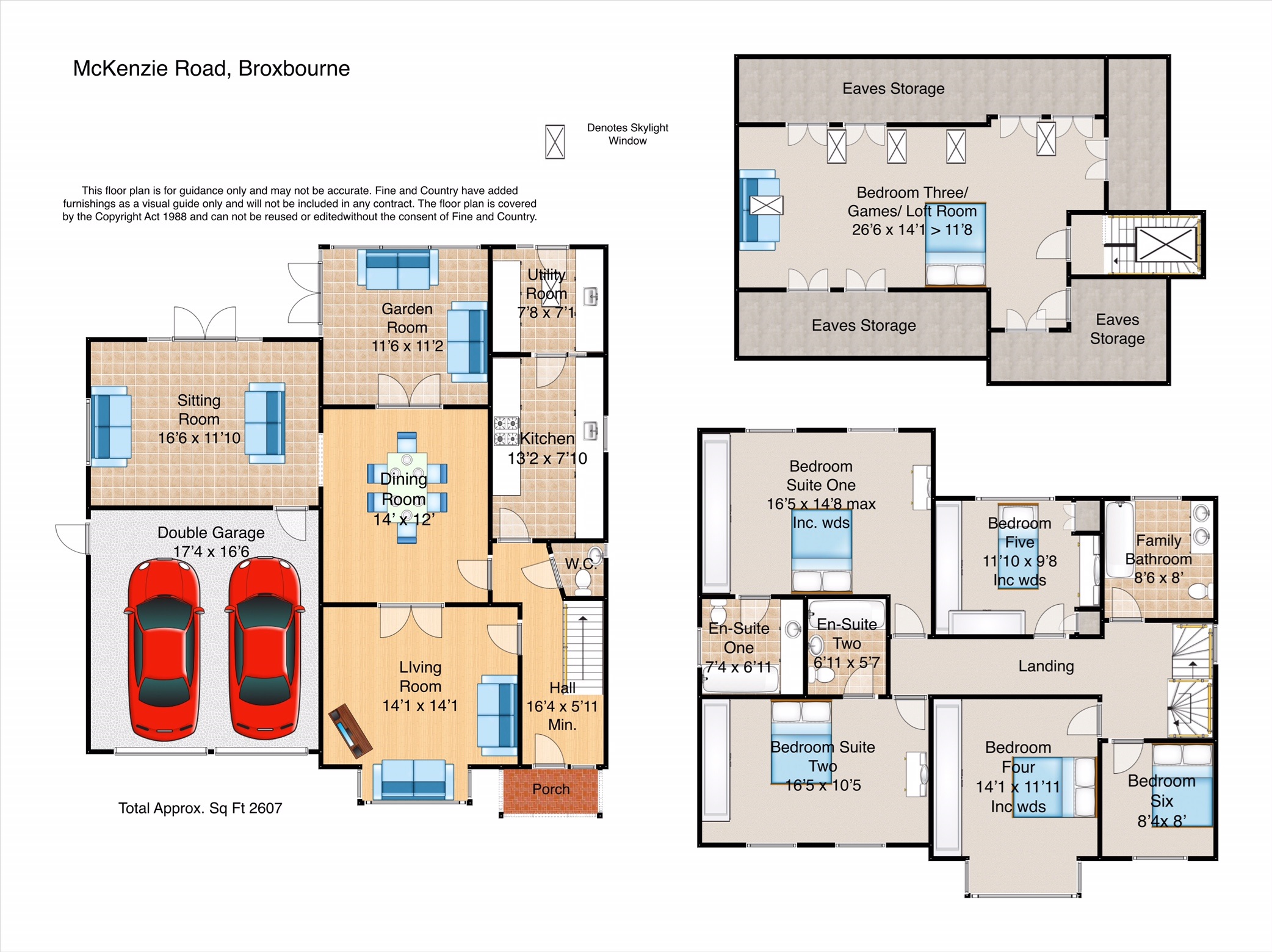 12, 13 McKenzie Road, Broxbourne floorplan