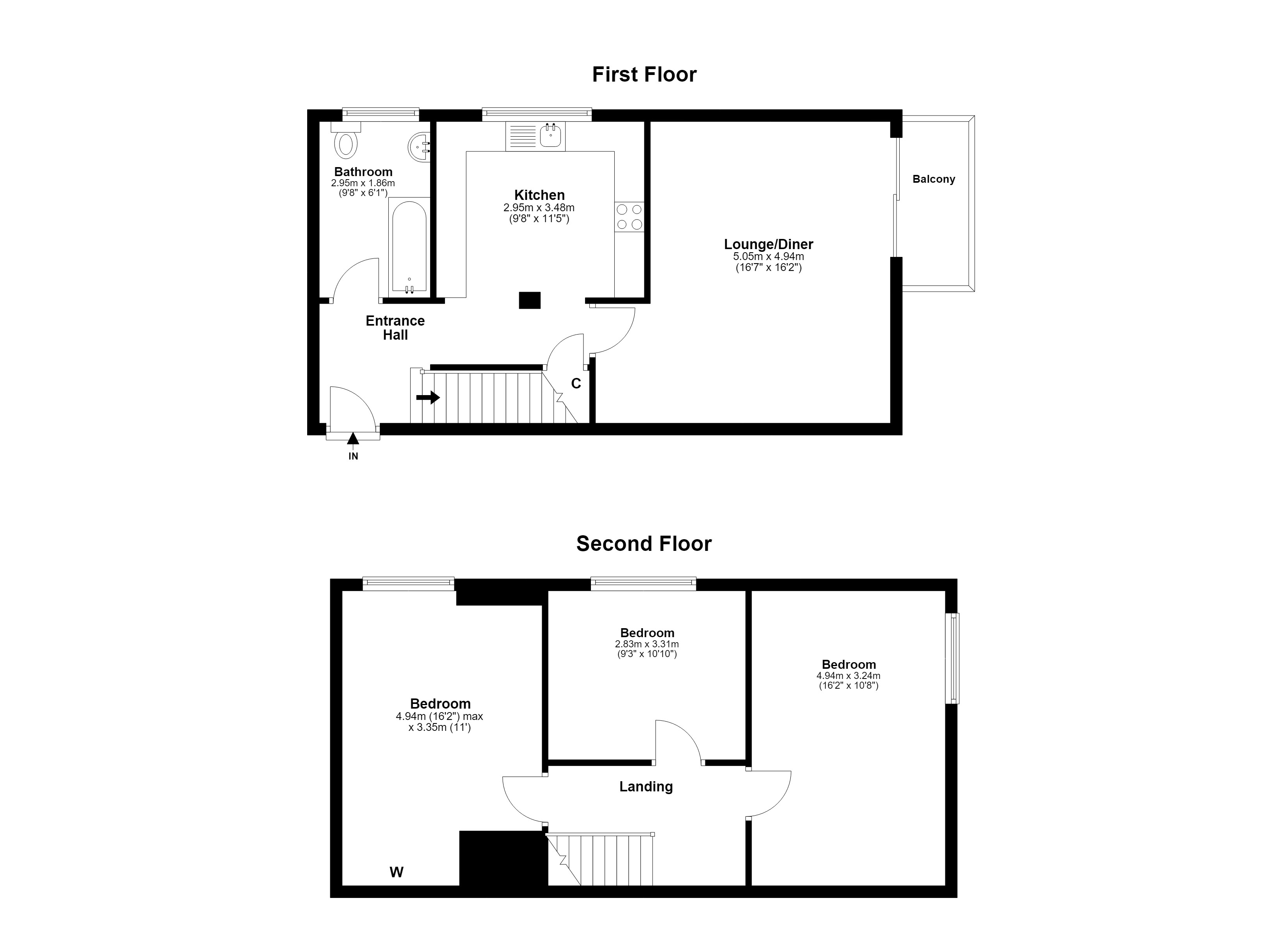 4/6, Duart Crescent, Edinburgh floorplan