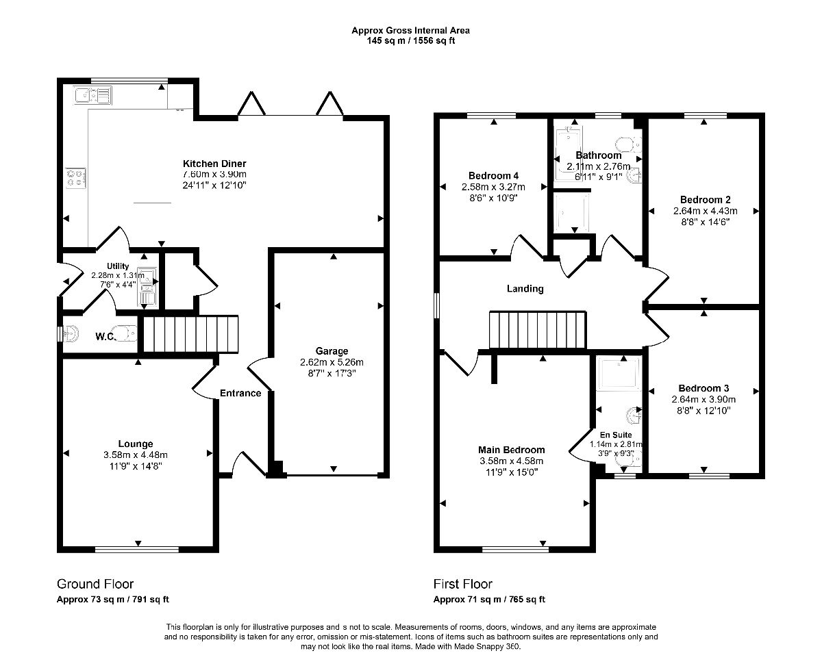 76 Watson Road, Newcastle upon Tyne floorplan