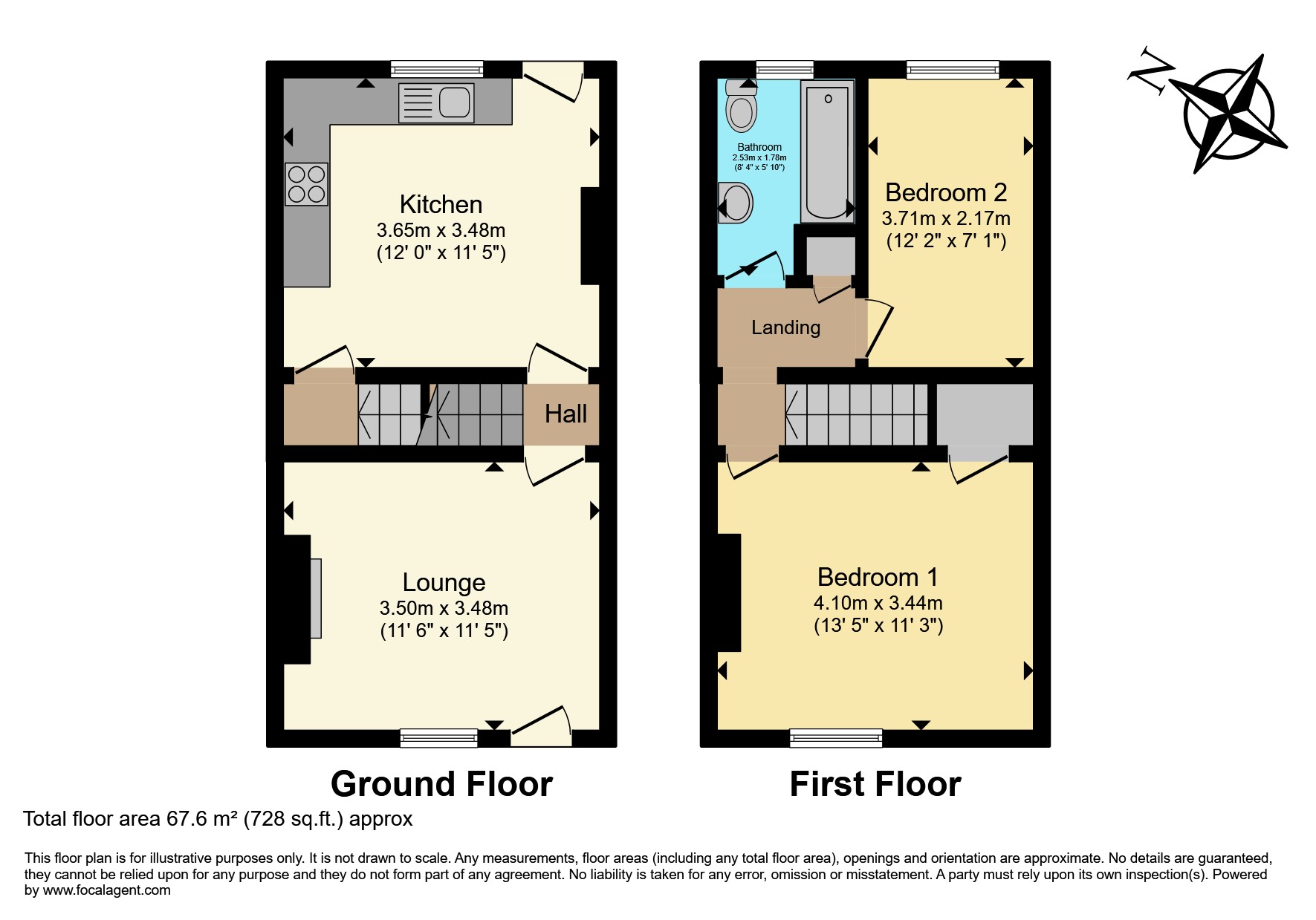 145, Myrtle Road, Sheffield floorplan