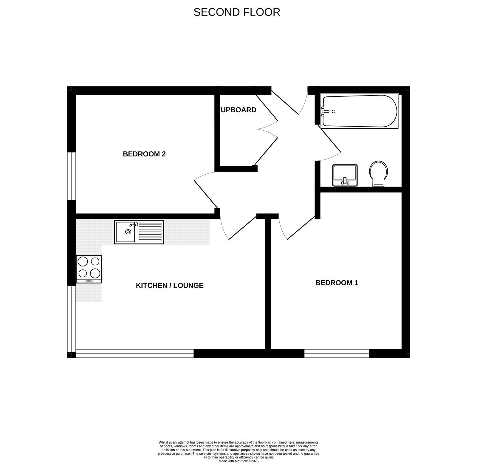 54 Providence House,, Bartley Way, Hampshire floorplan