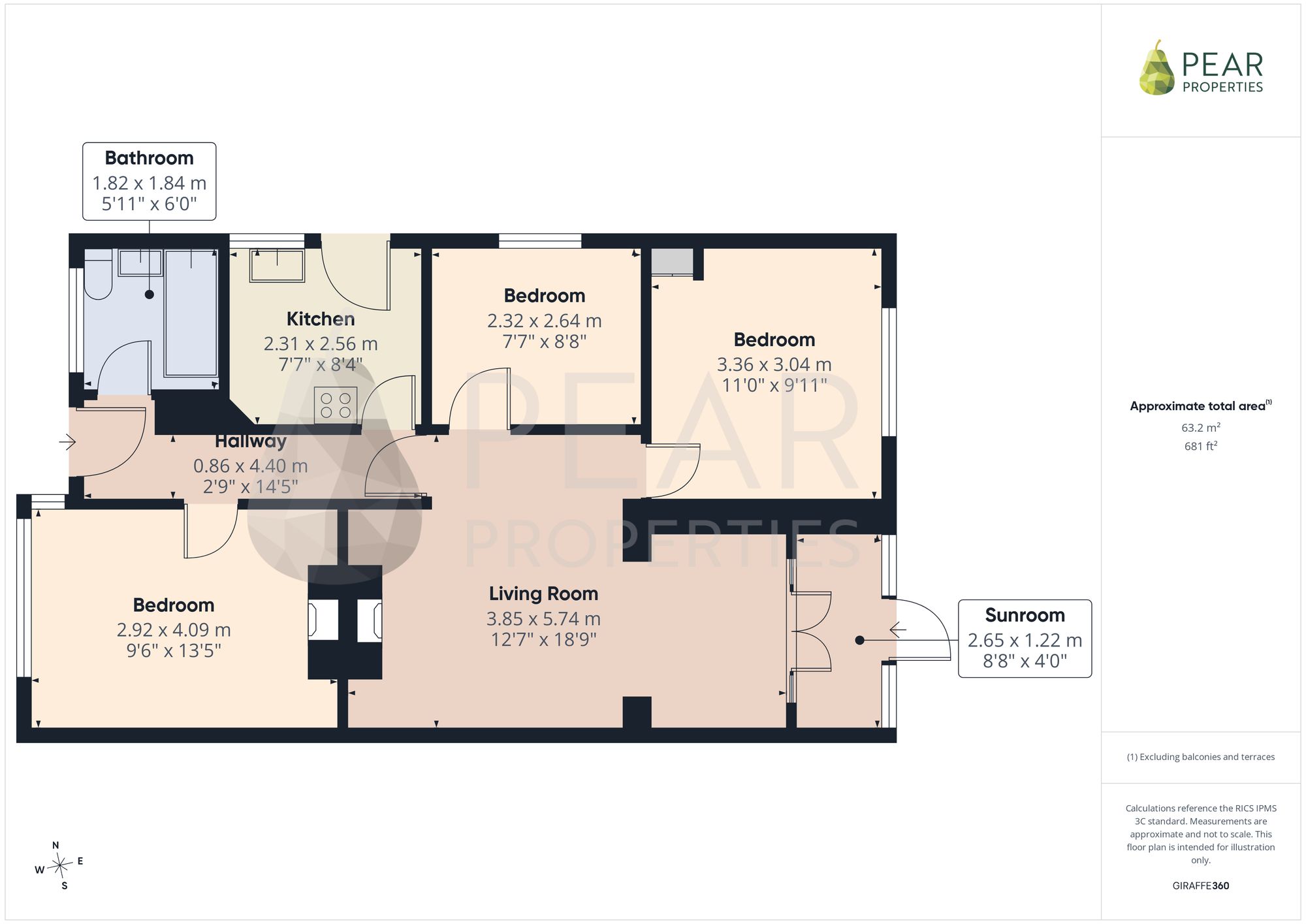 12 Grafton Gardens, Lancing floorplan