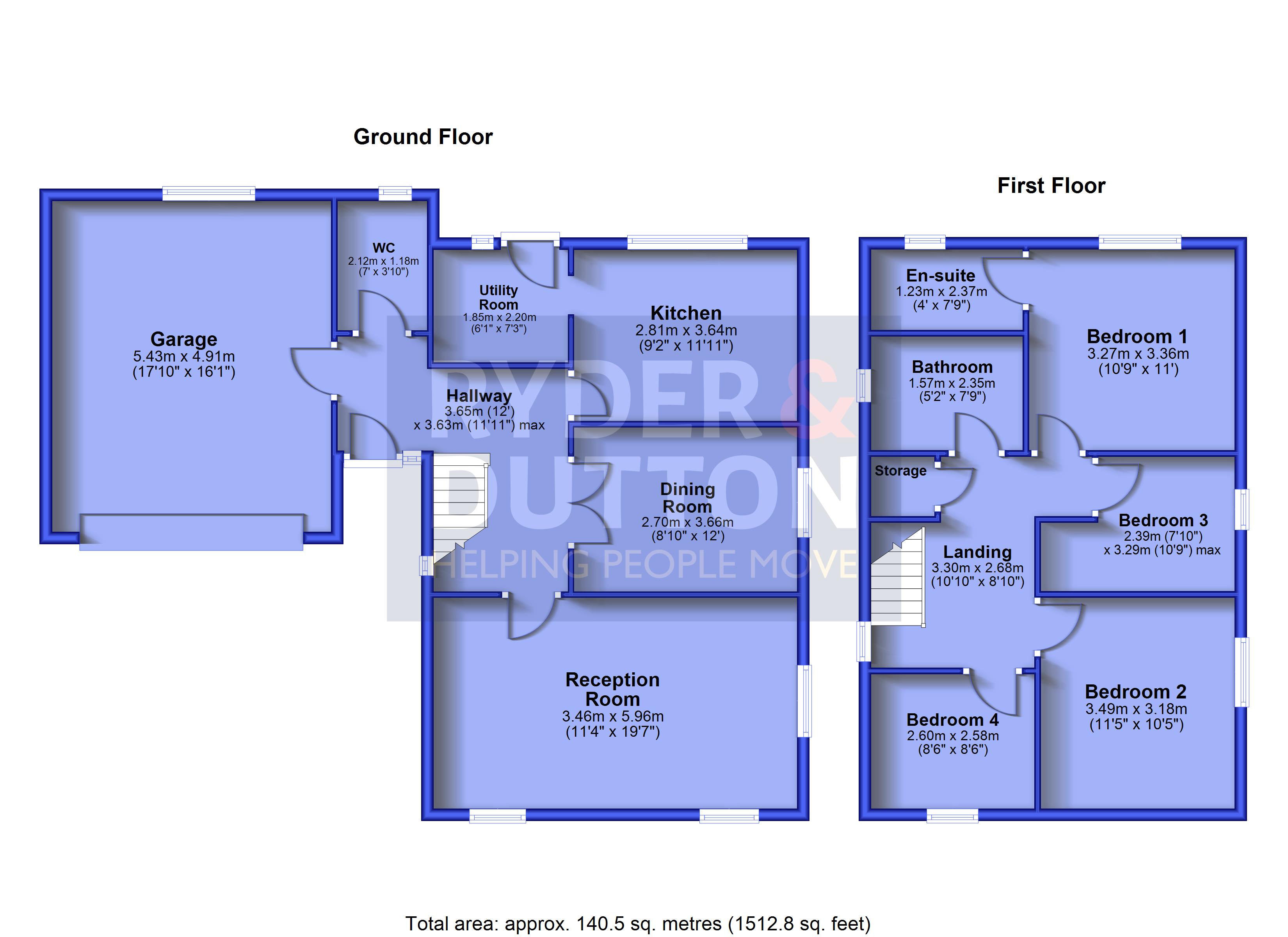 2, Sautridge Close, Middleton floorplan